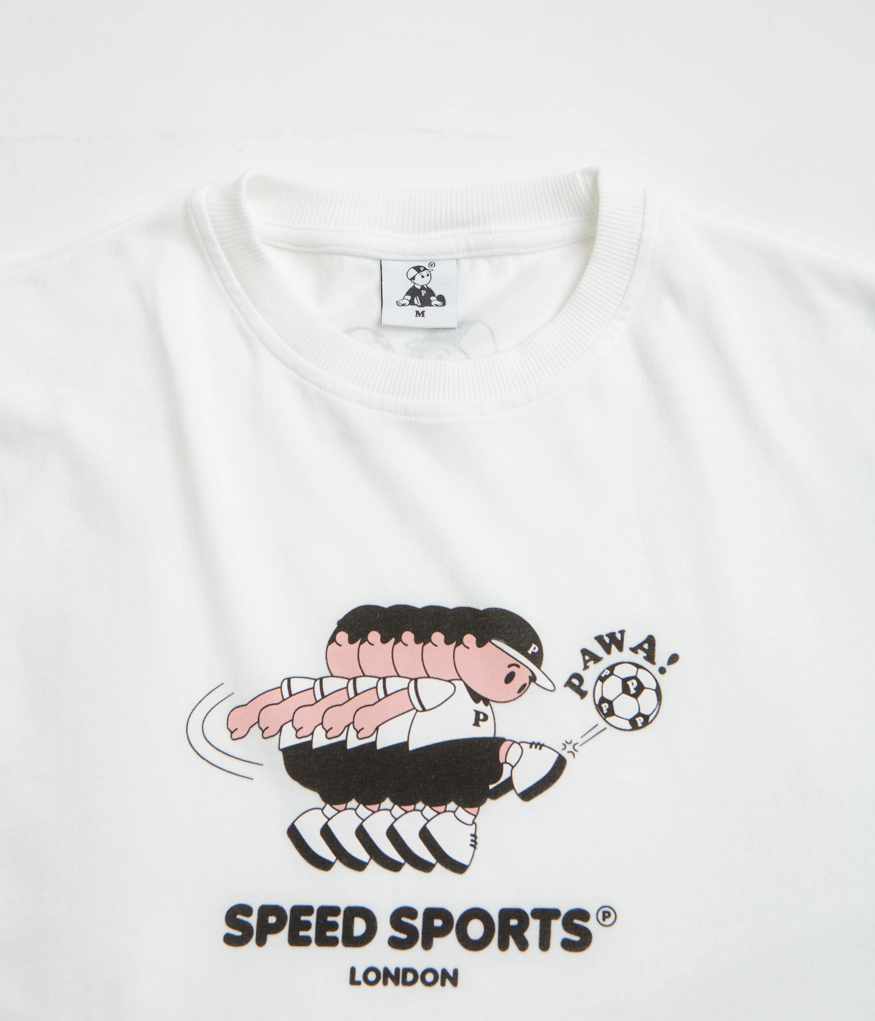 Pawa Speed Sports Footie Boy T-Shirt - White - Image 3