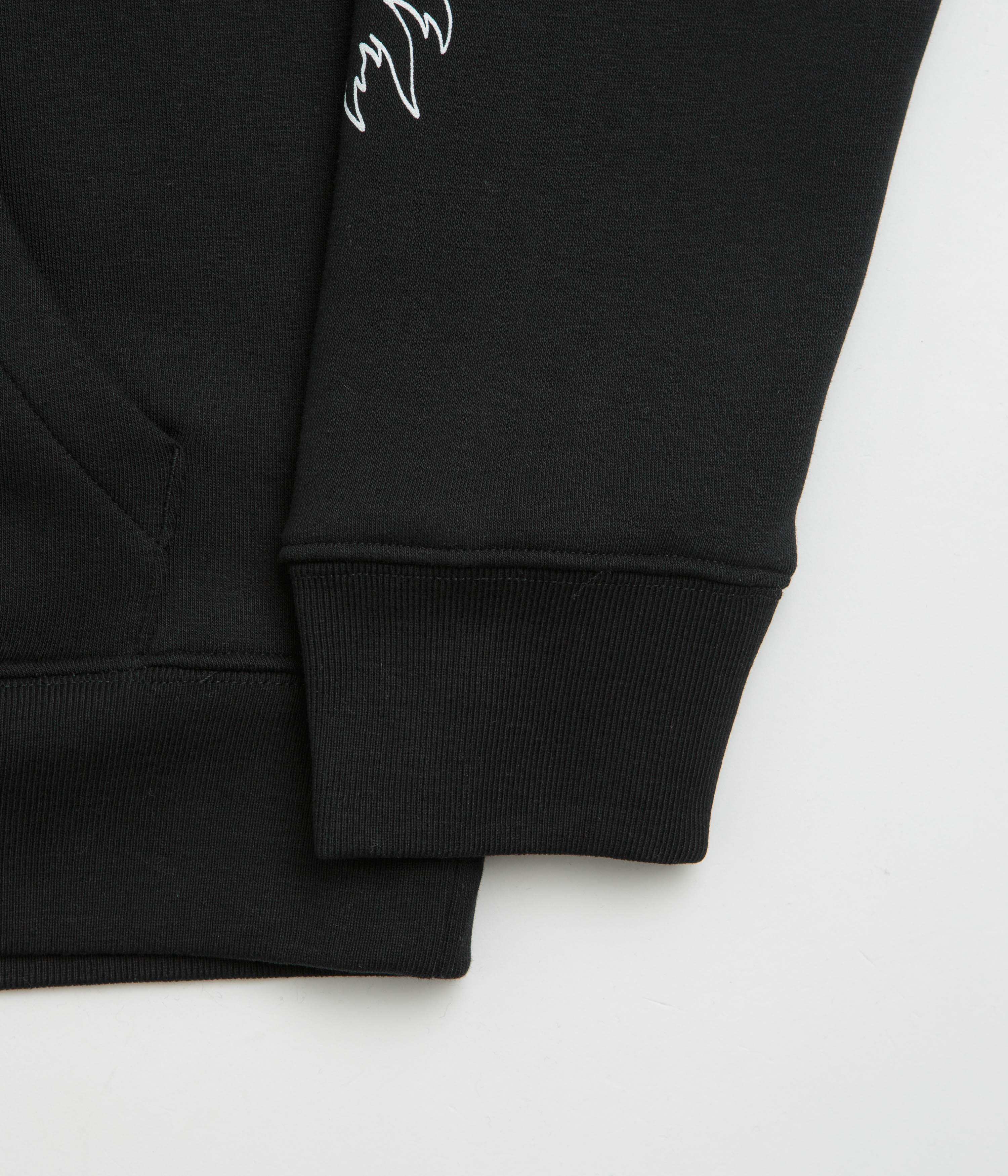 Poetic Collective Arm Outlines Hoodie - Black - Image 5