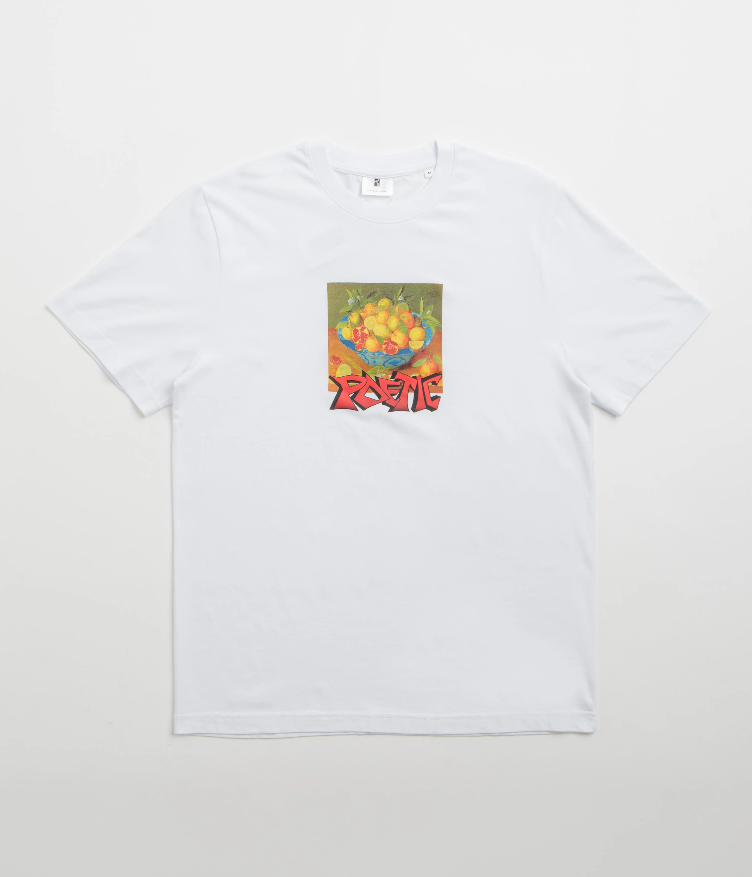 Poetic Collective Graff Fruit T-Shirt - White