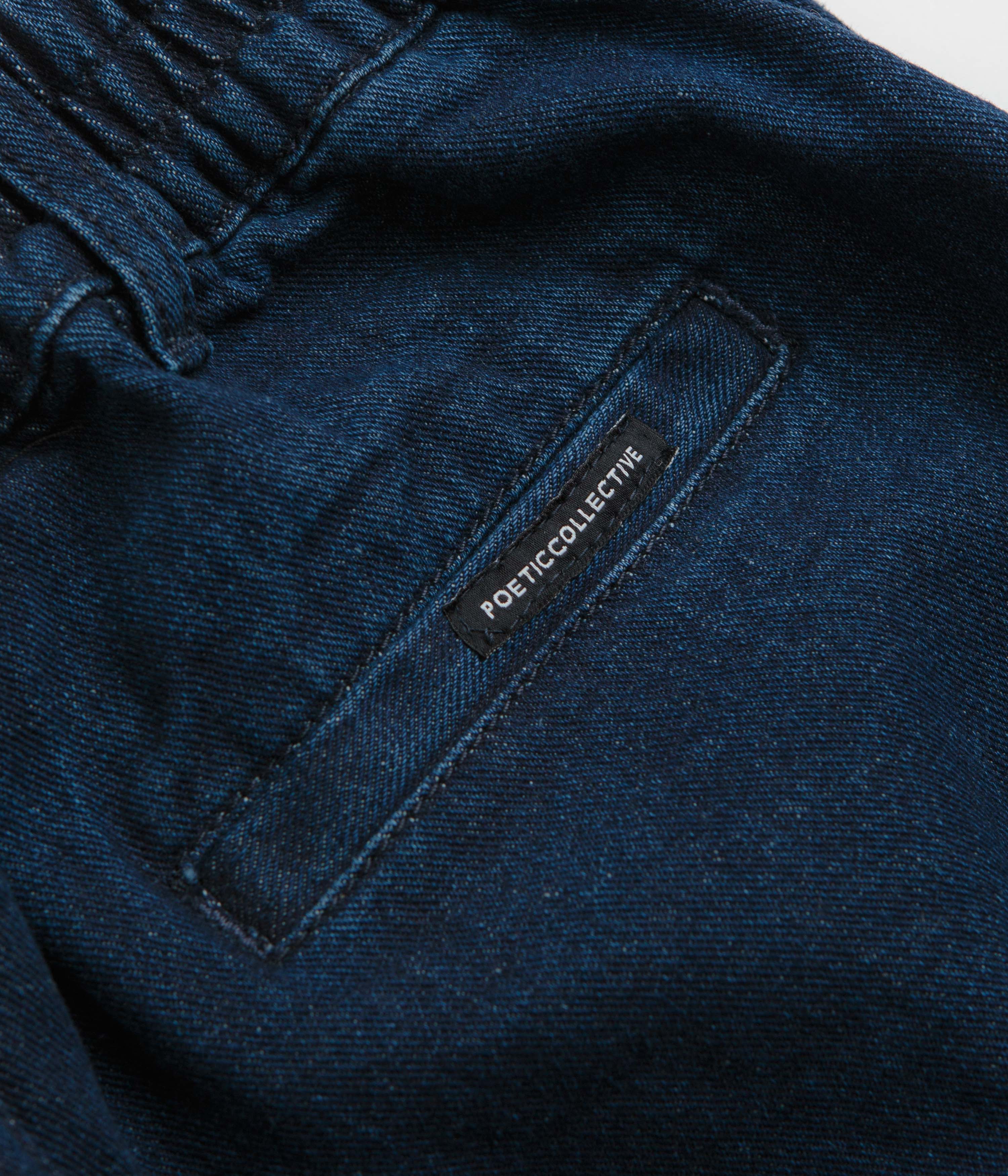 Poetic Collective Painter Pants - Classic Denim / Black - Image 9