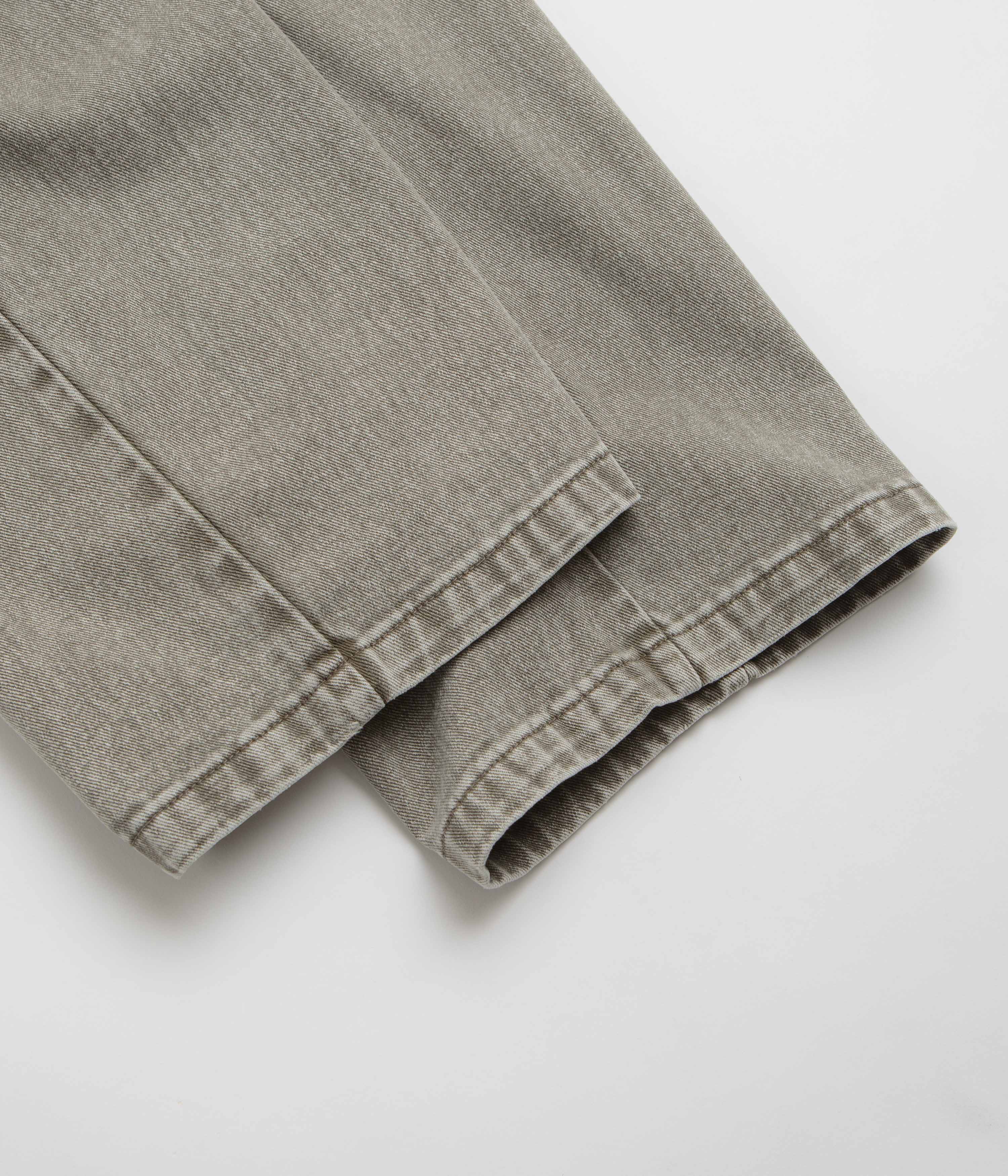 Poetic Collective Painter Pants - Grey Washed Denim - Image 10