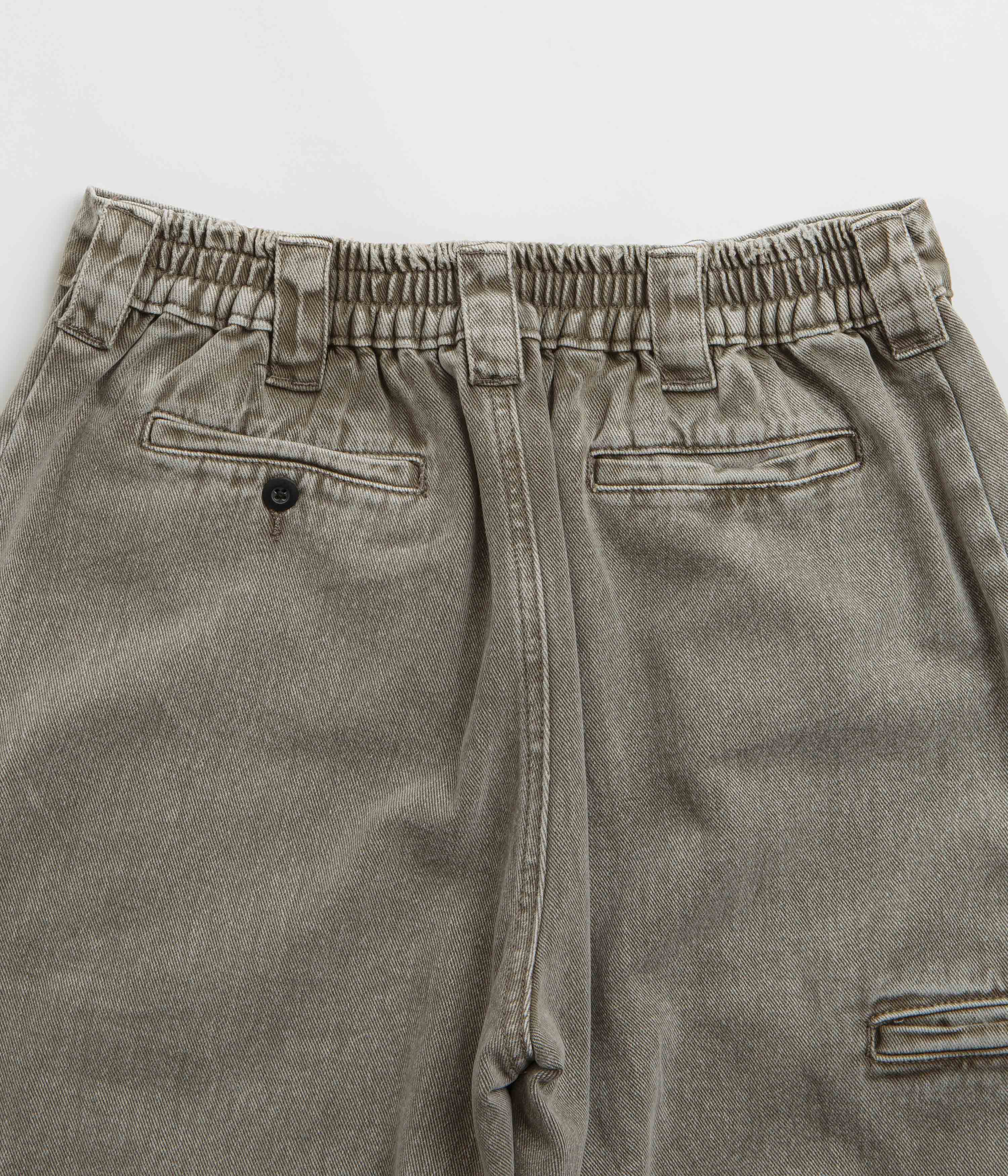 Poetic Collective Painter Pants - Grey Washed Denim - Image 6