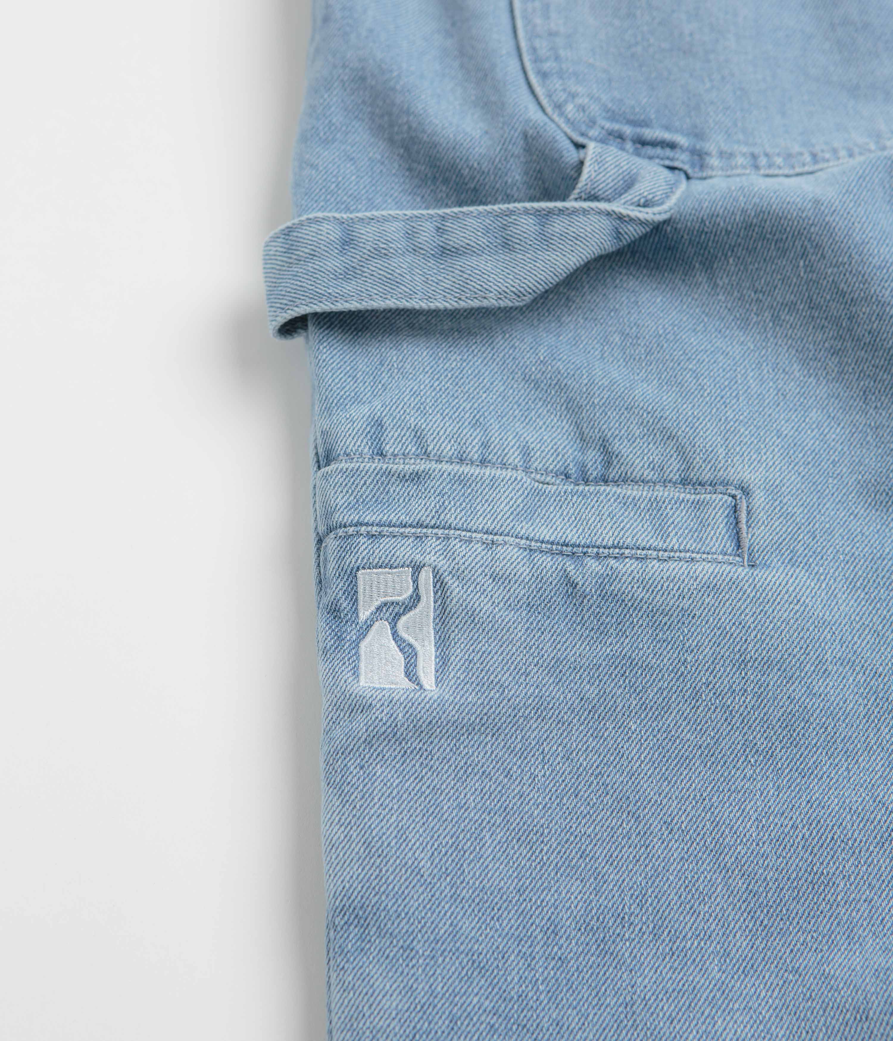 Poetic Collective Sculptor Shorts - Light Denim - Image 7