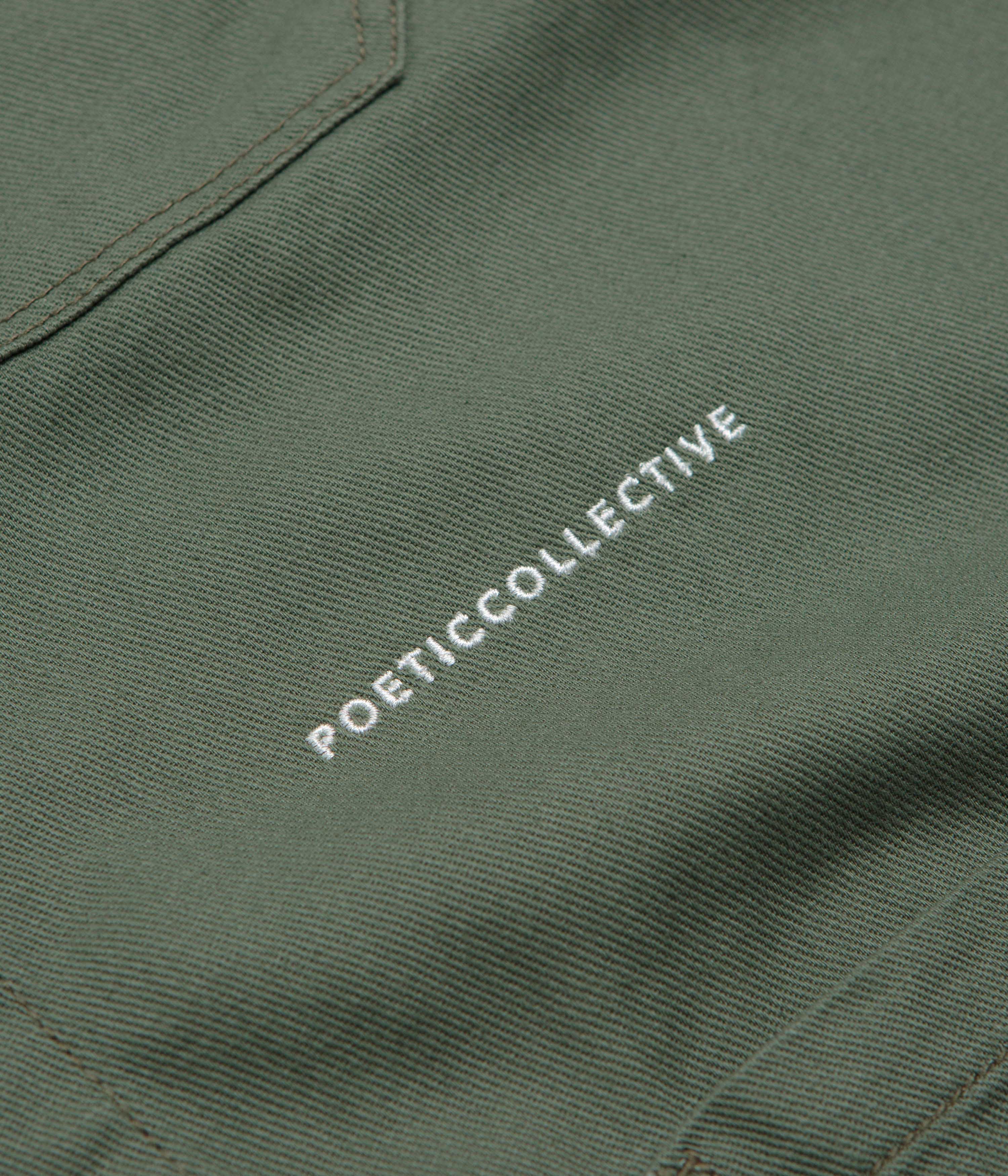 Poetic Collective Worker Jacket - Green - Image 5