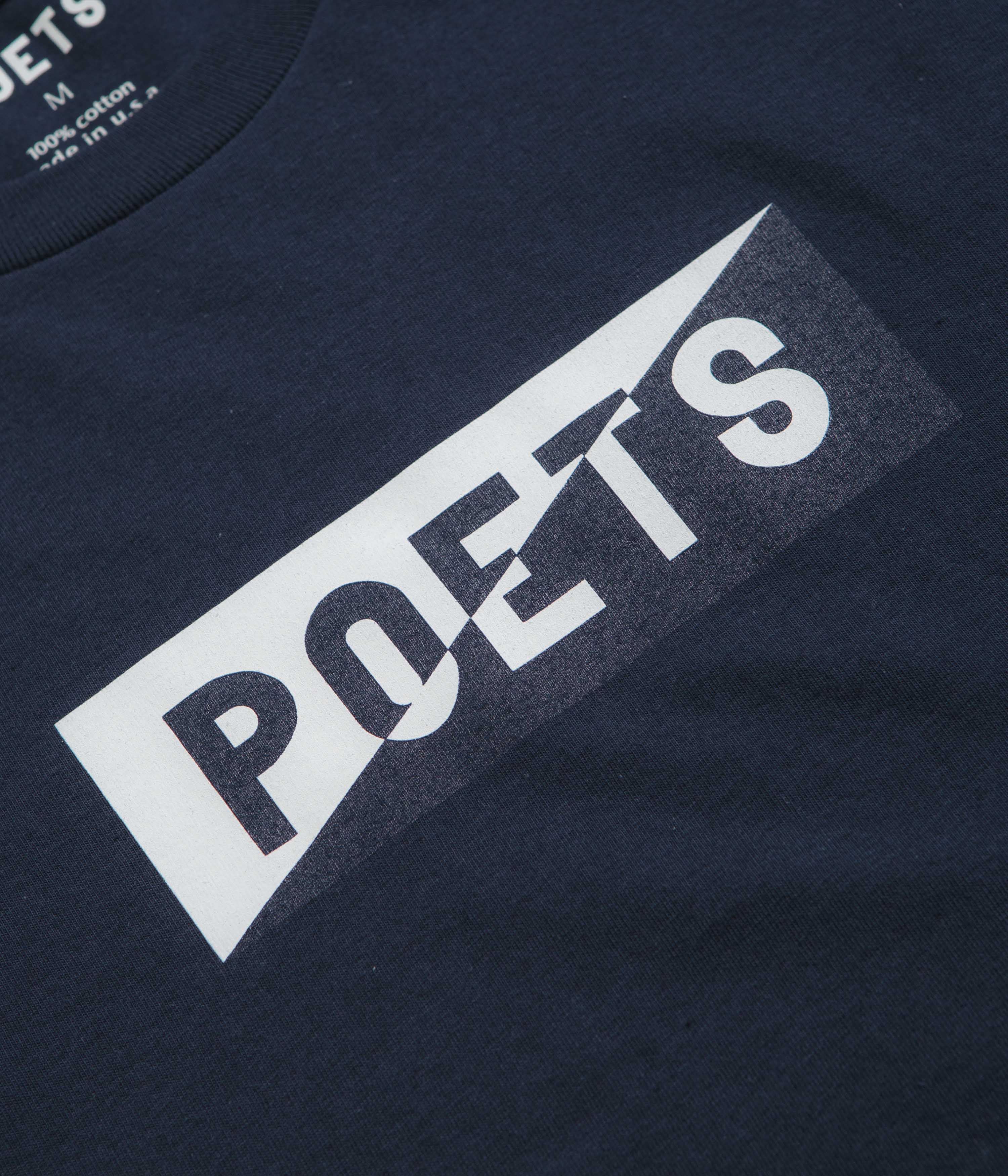 Poets Cinzano T-Shirt - Navy - Image 2
