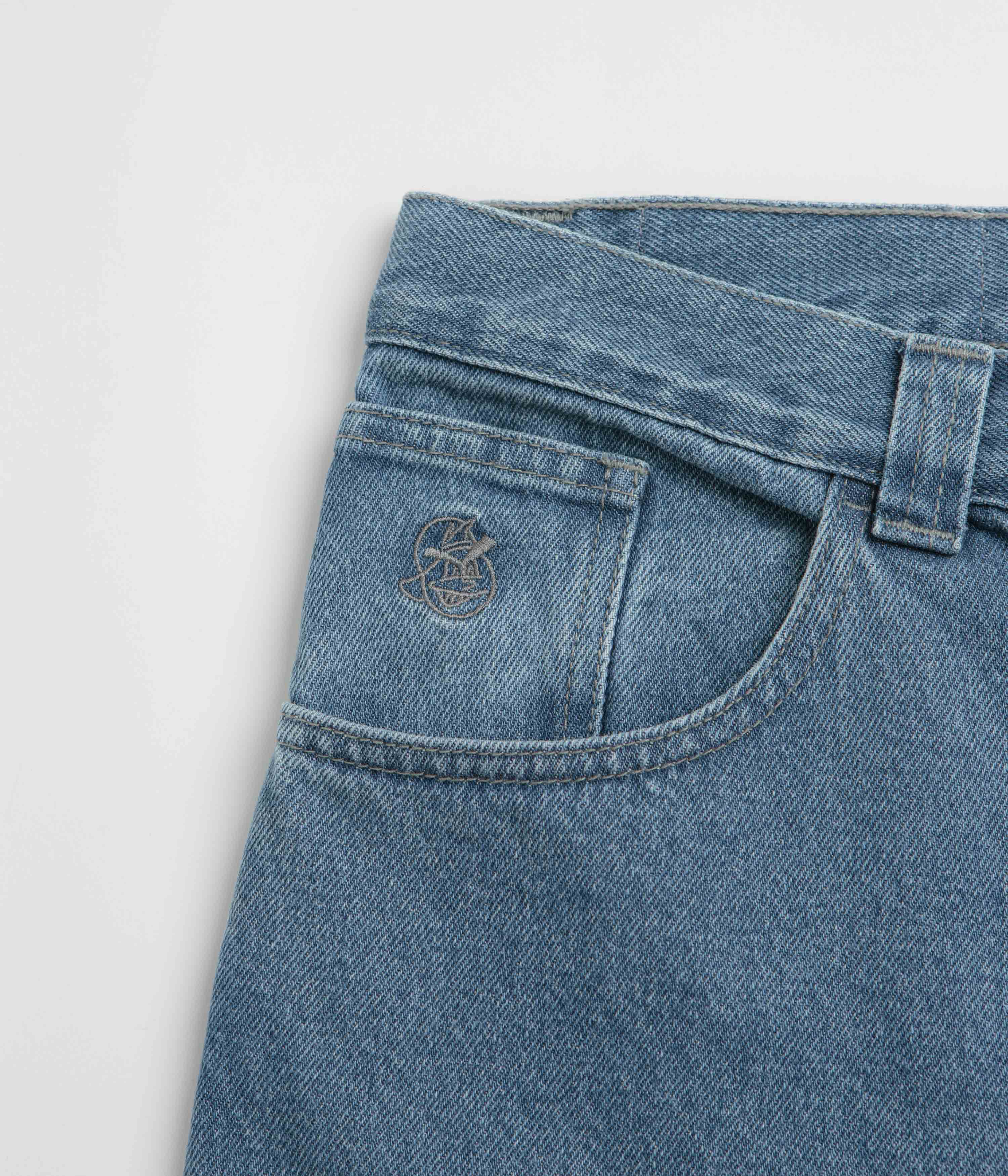 Polar 93 Jeans - Mid Blue - Image 5