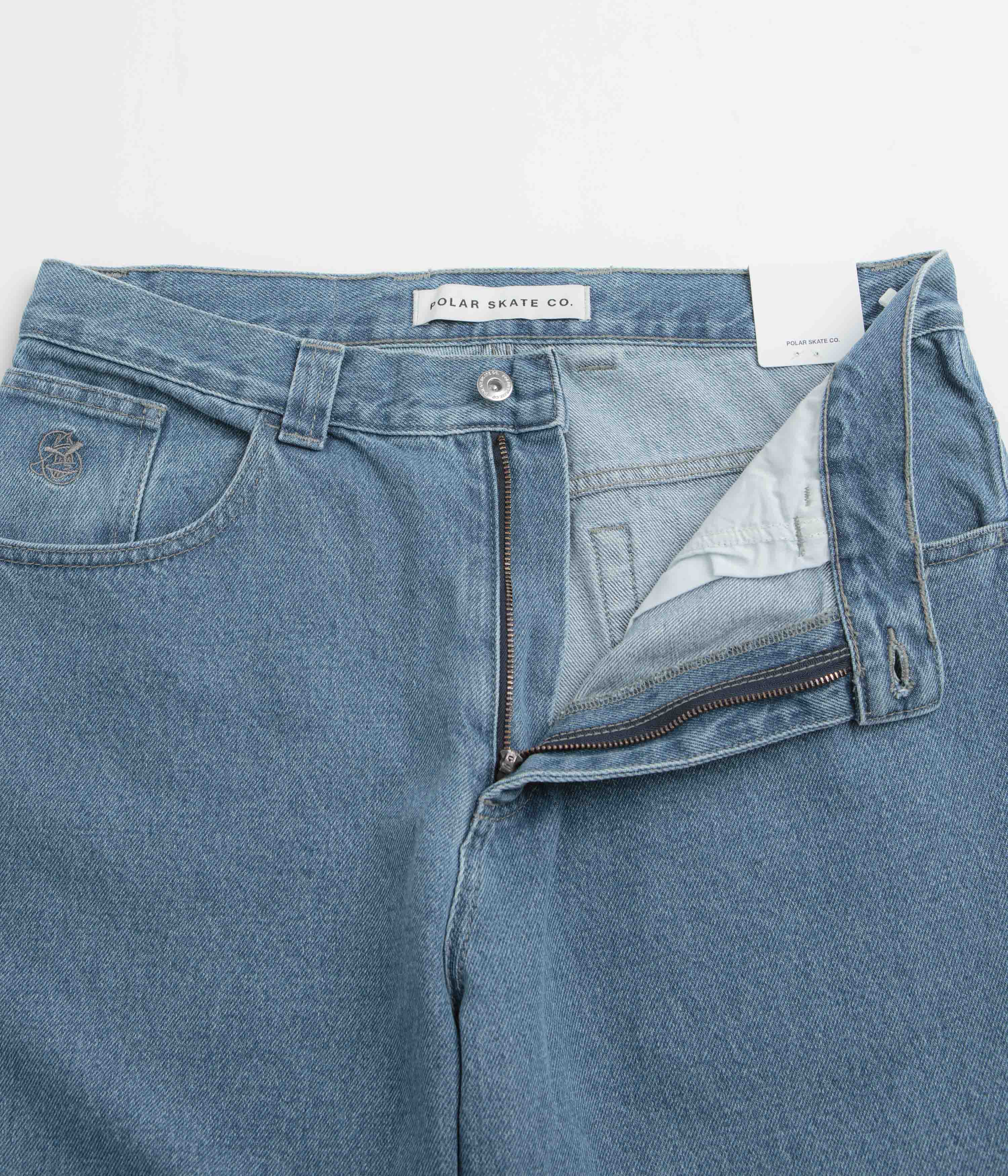 Polar 93 Jeans - Mid Blue - Image 7