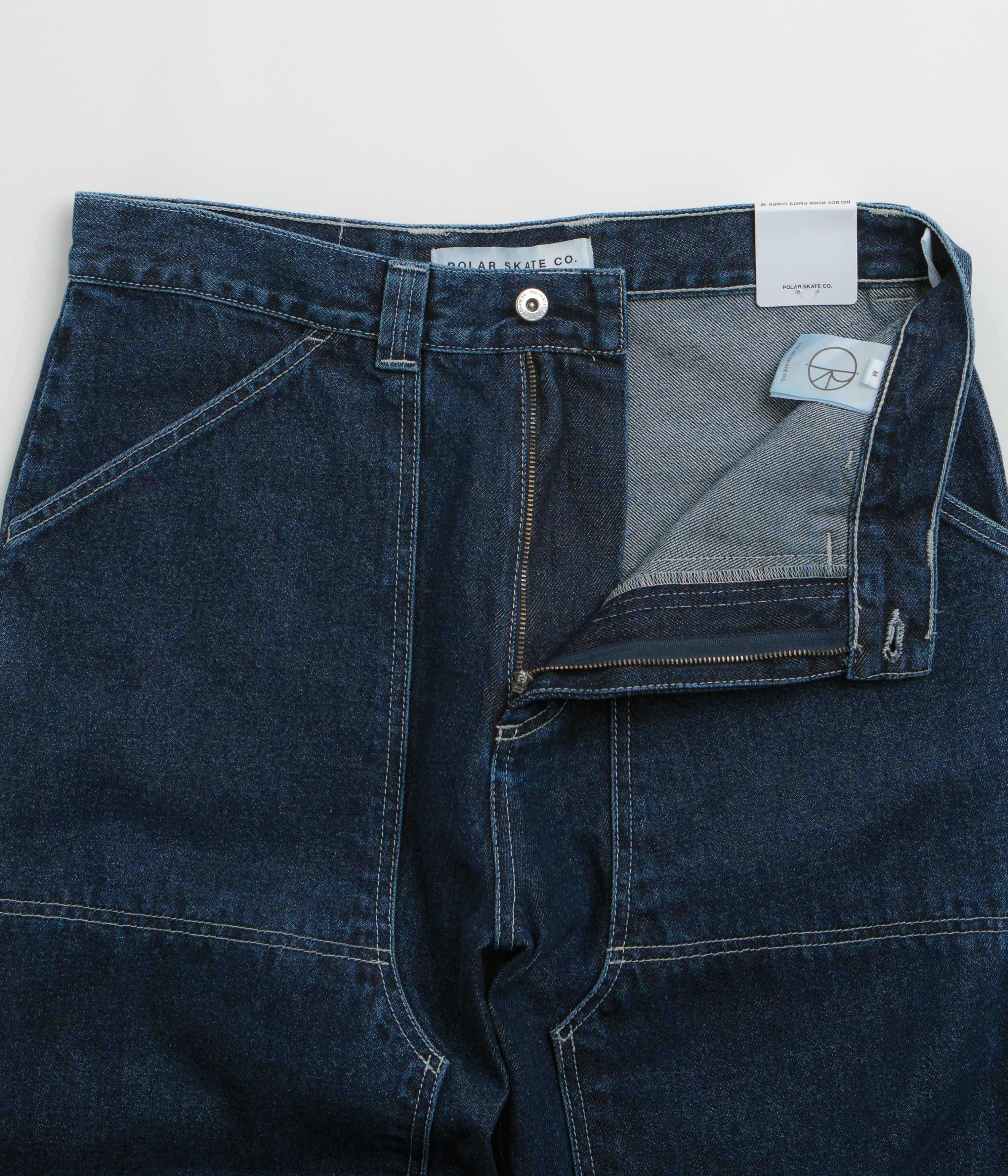 Polar Big Boy Chaps Work Pants - Indigo - Image 5