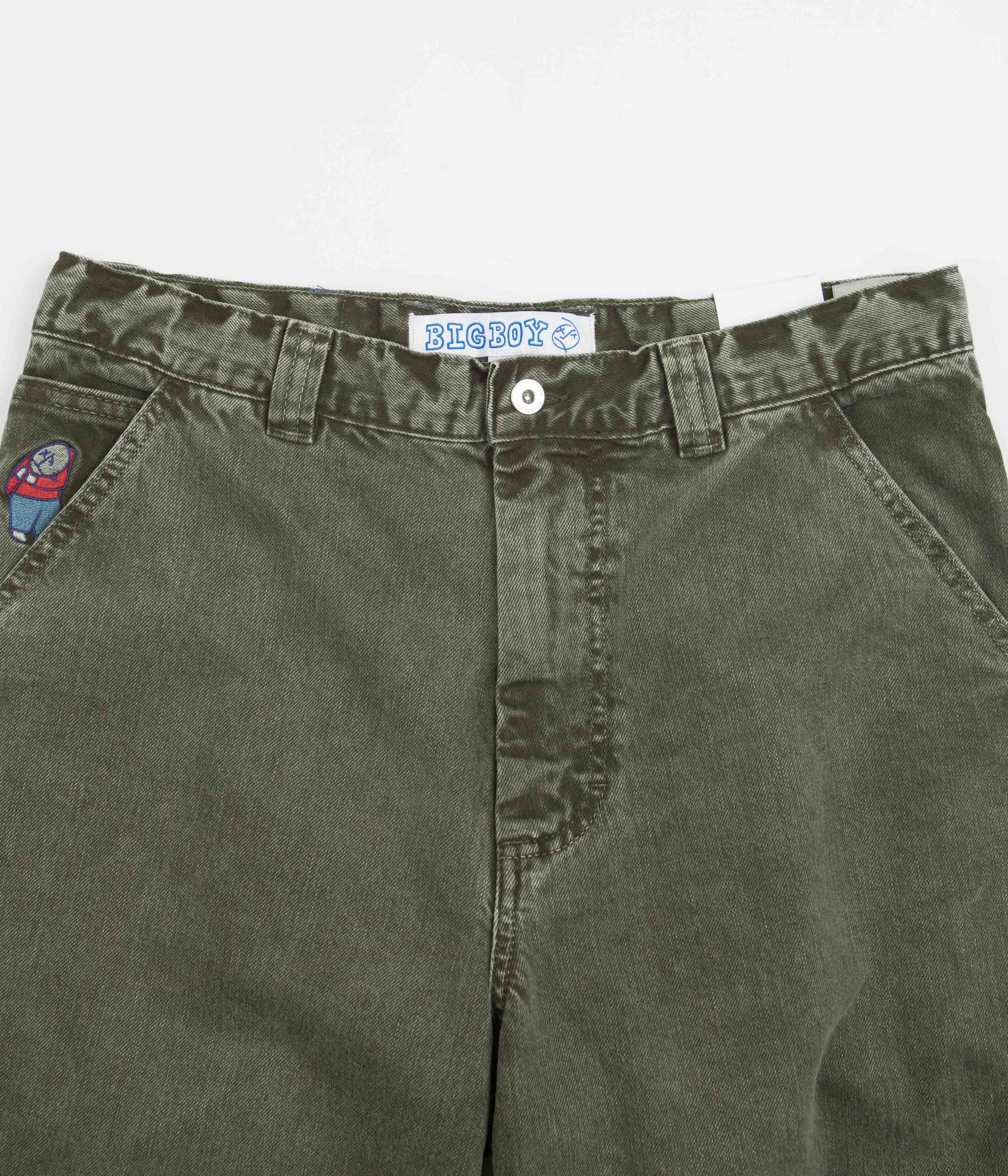 Polar Big Boy Work Pants - Army Green - Image 10