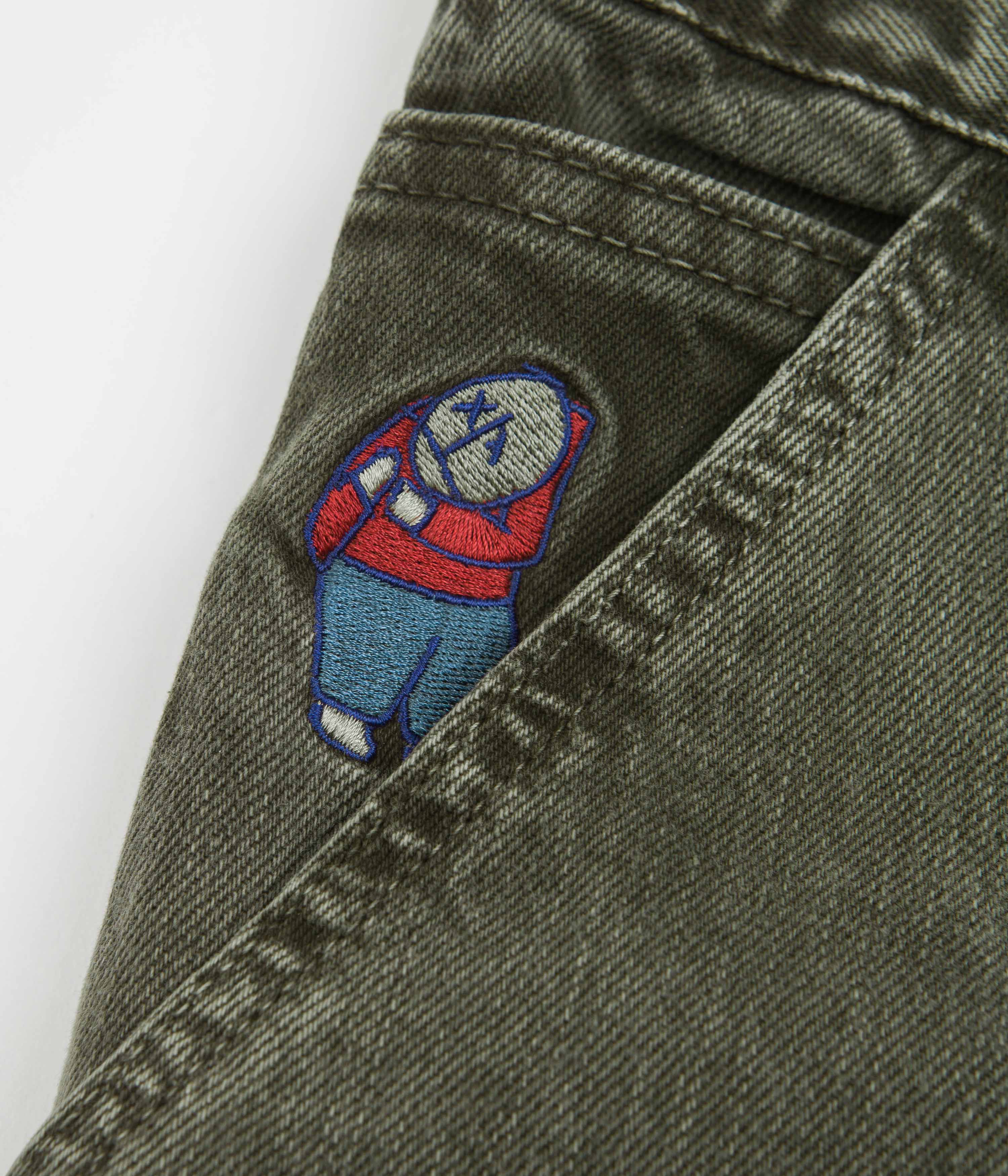 Polar Big Boy Work Pants - Army Green - Image 11