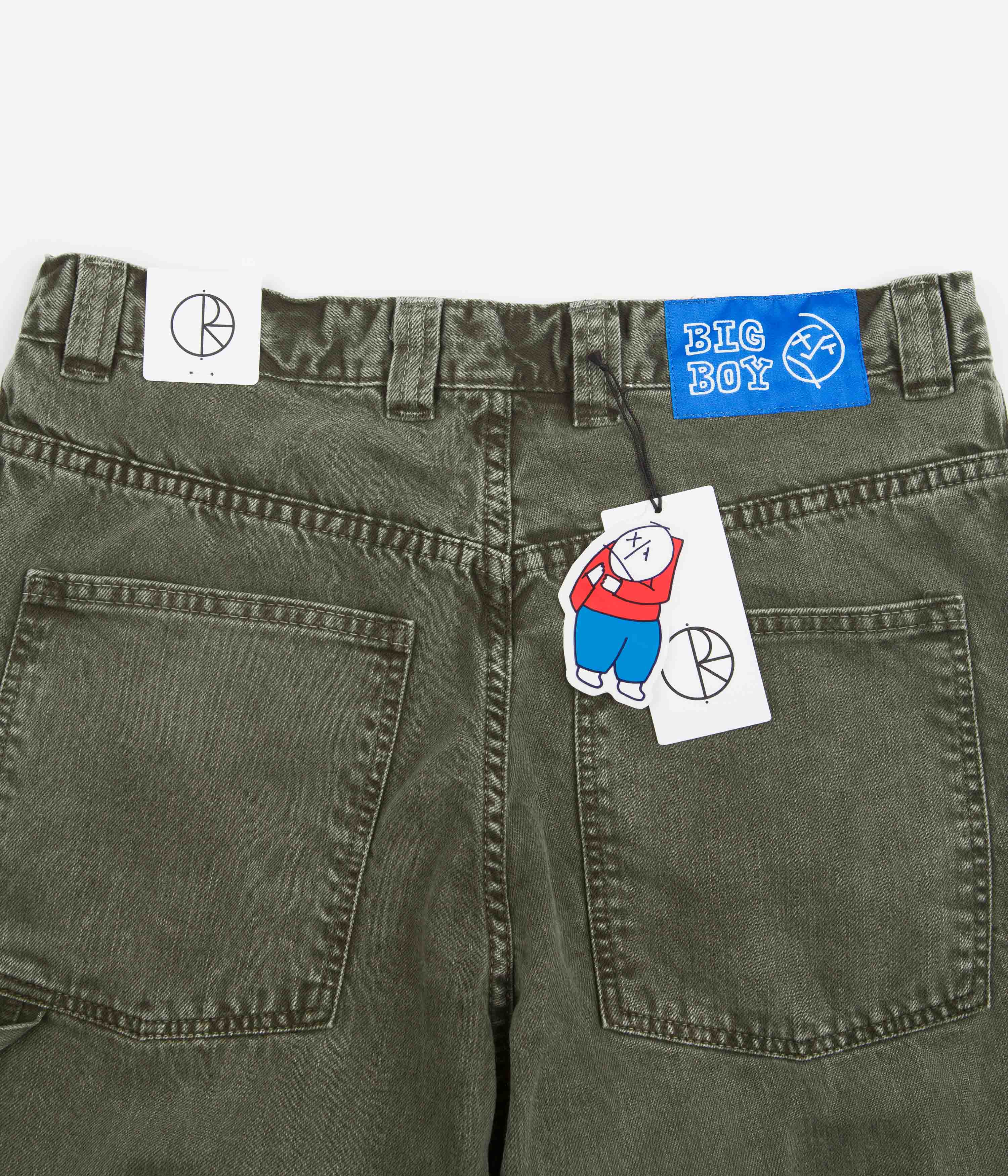 Polar Big Boy Work Pants - Army Green - Image 13