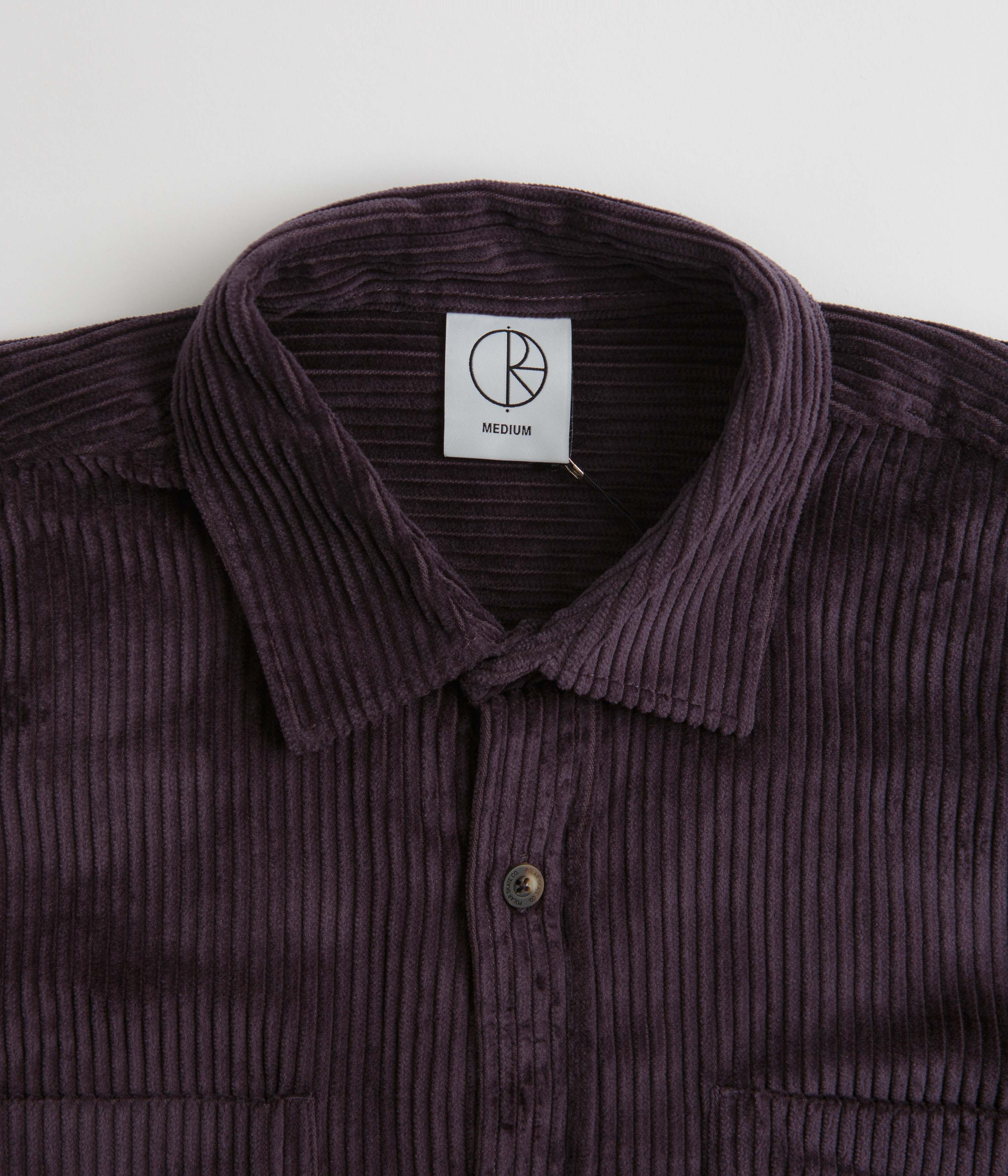 Polar Cord Shirt - Dark Violet - Image 4