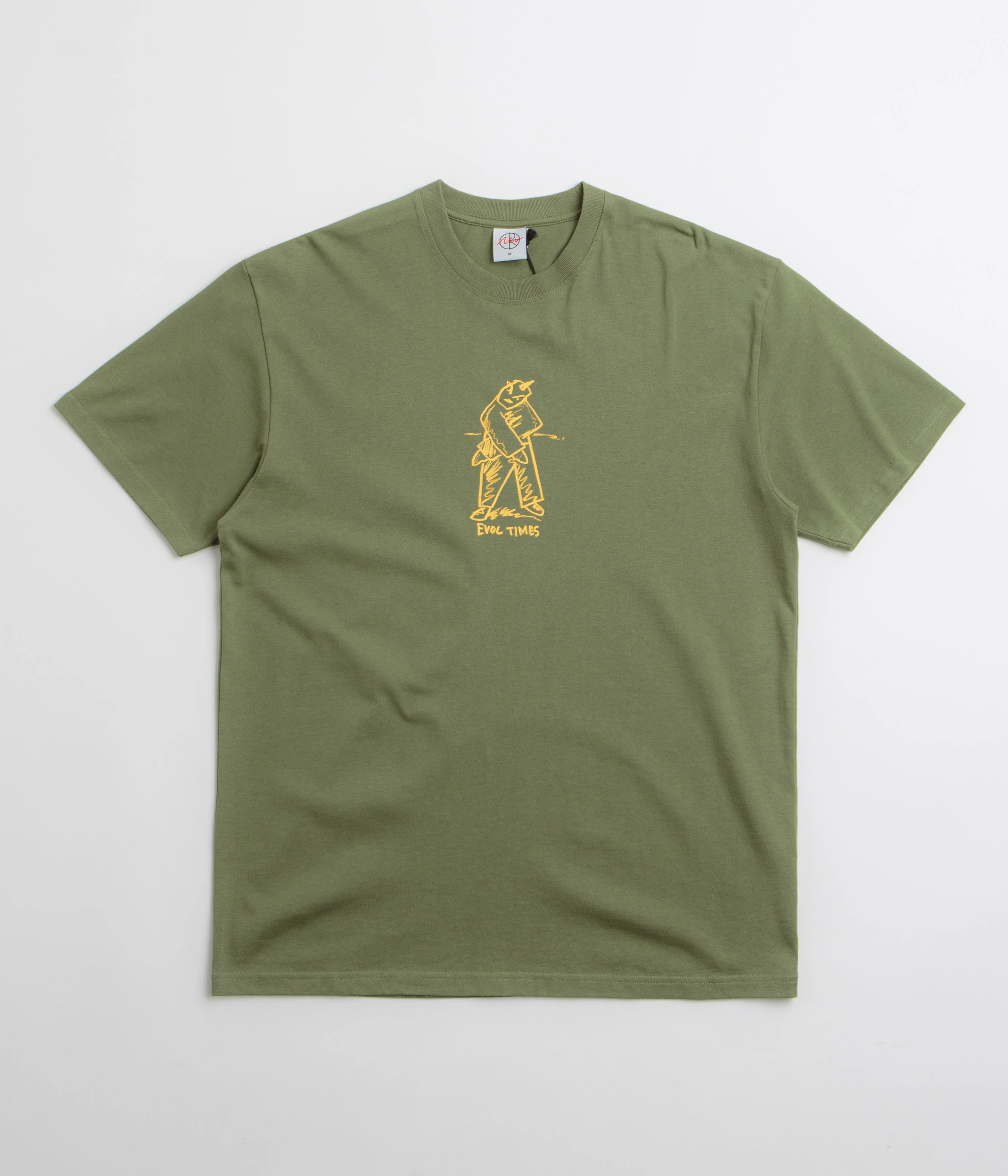 Polar Evol Times T-Shirt - Army Green