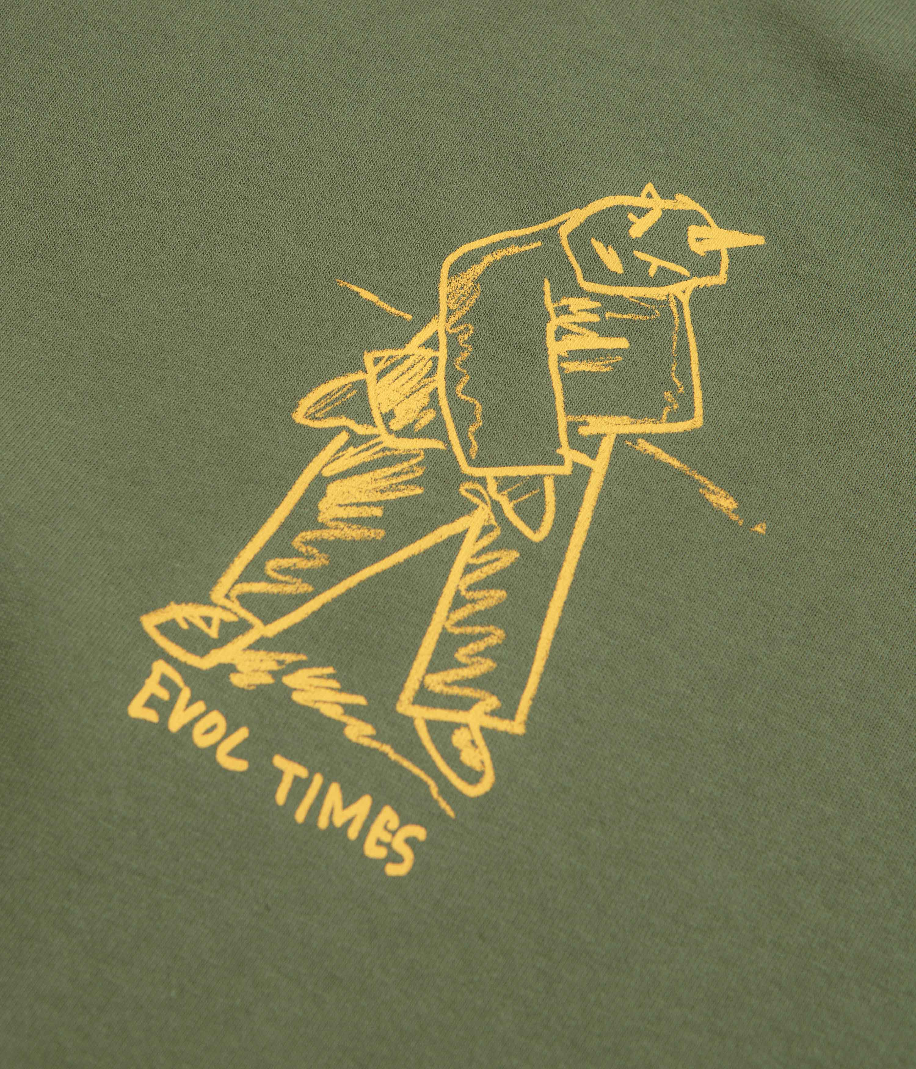 Polar Evol Times T-Shirt - Army Green - Image 3