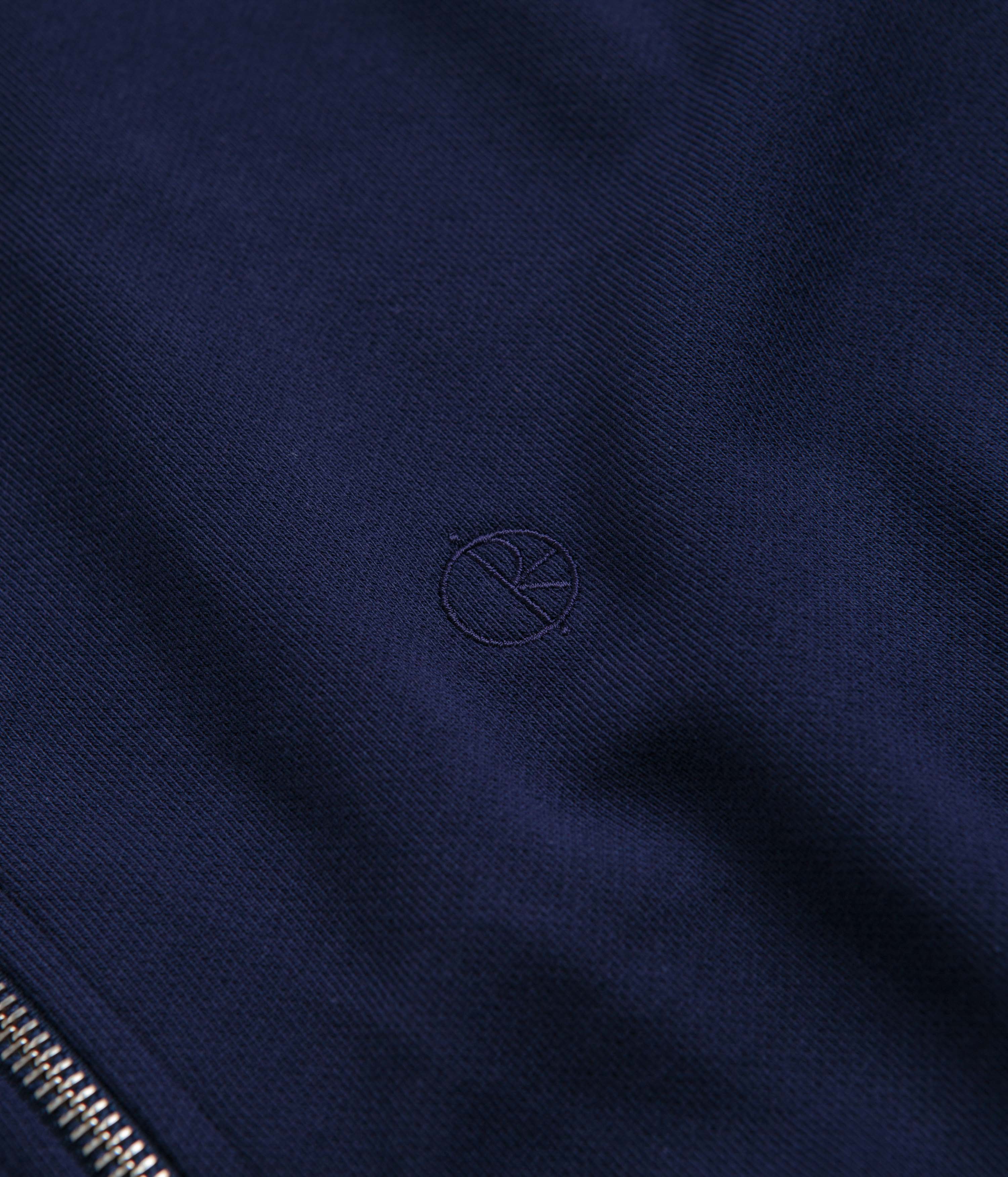 Polar Frank Half Zip Sweatshirt - Dark Blue - Image 3