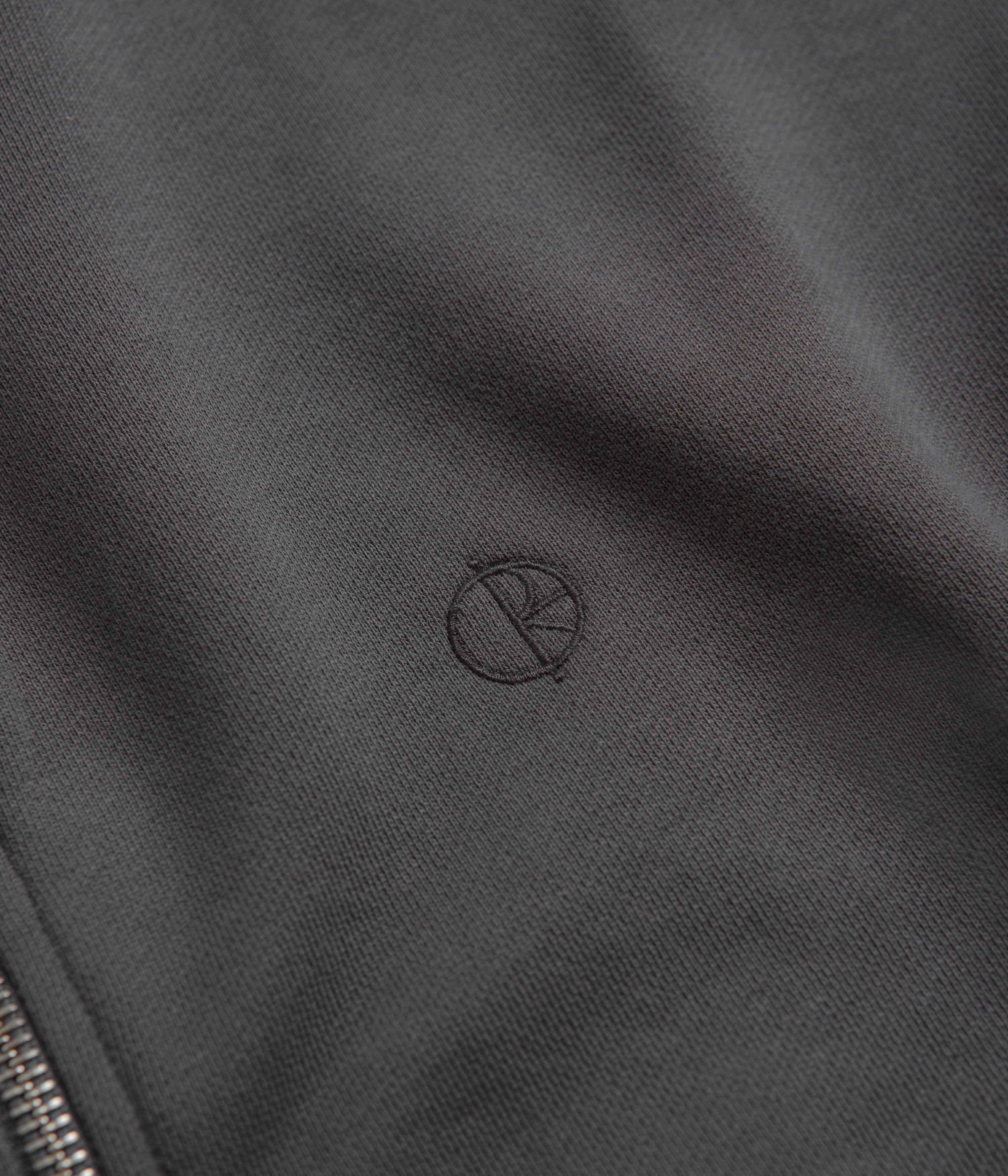 Polar Frank Half Zip Sweatshirt - Graphite - Image 3