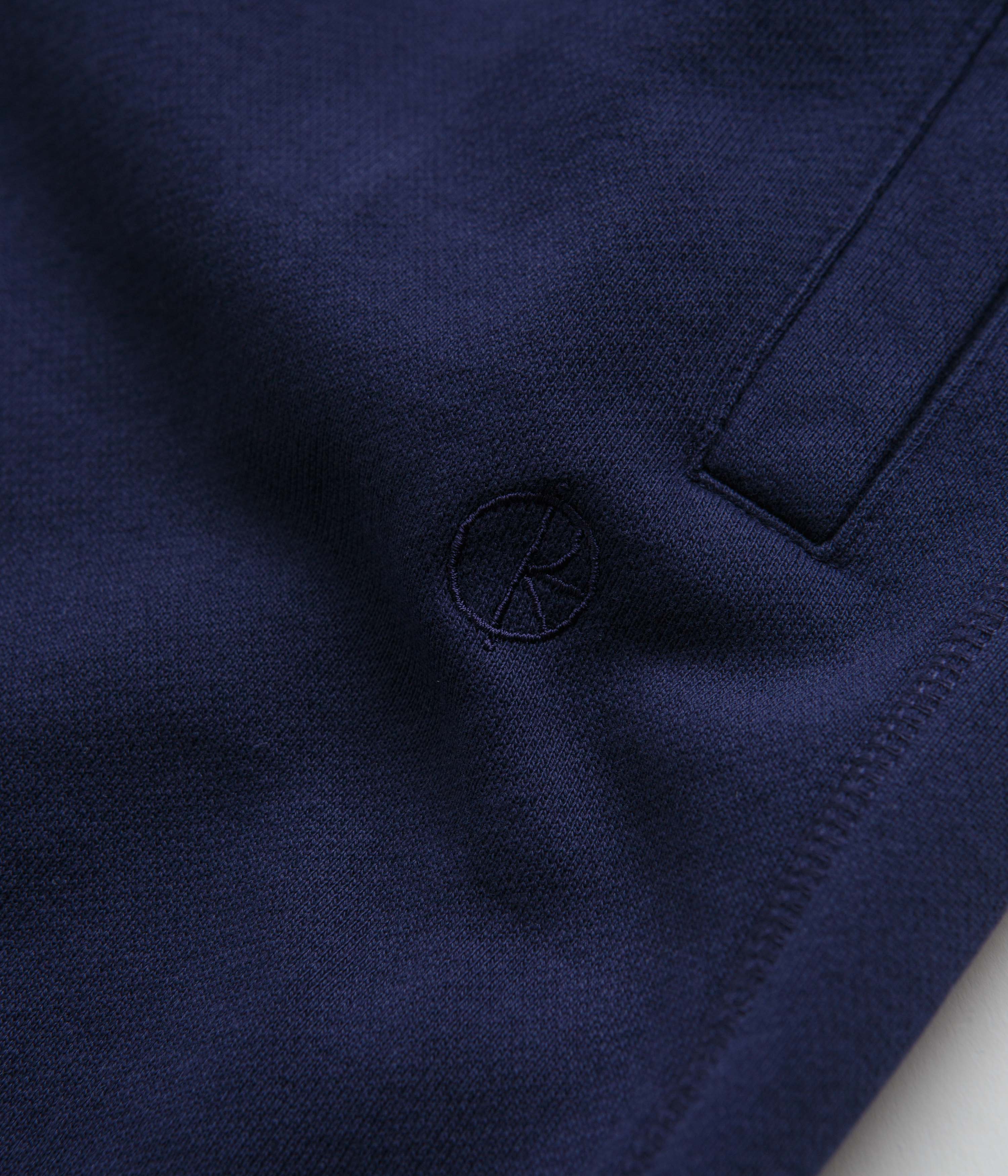 Polar Frank Sweat Shorts - Dark Blue - Image 6