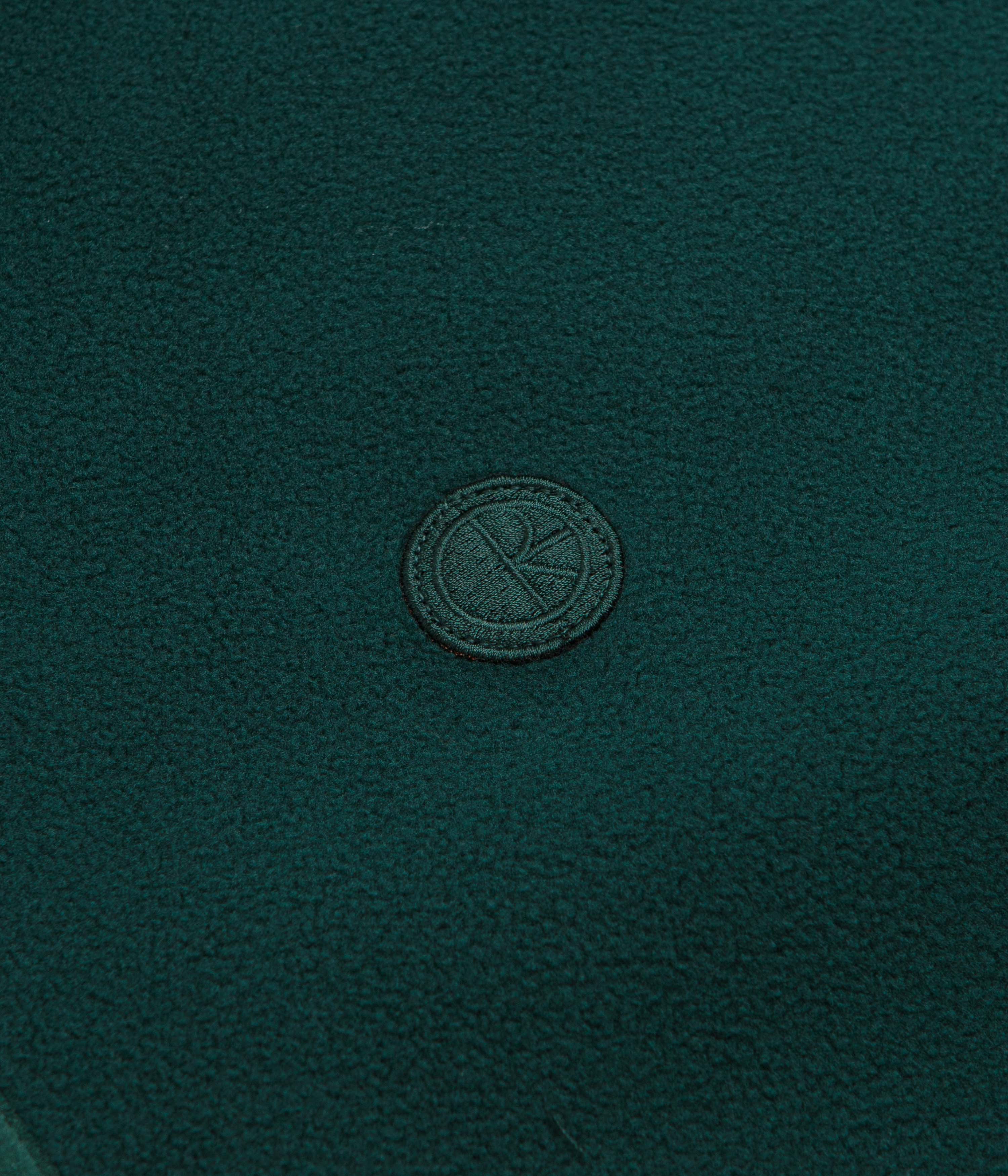 Polar Ivan Half Zip Sweatshirt - Dark Emerald - Image 5