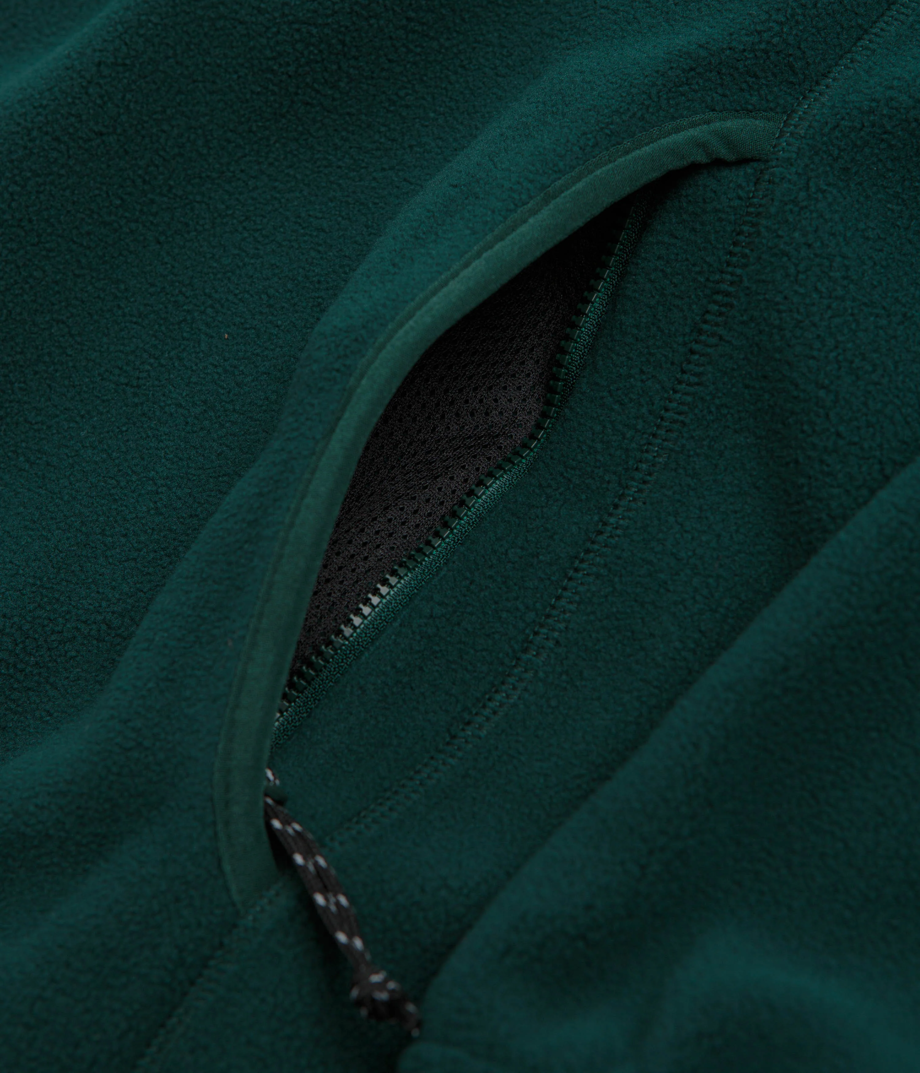 Polar Ivan Half Zip Sweatshirt - Dark Emerald - Image 6