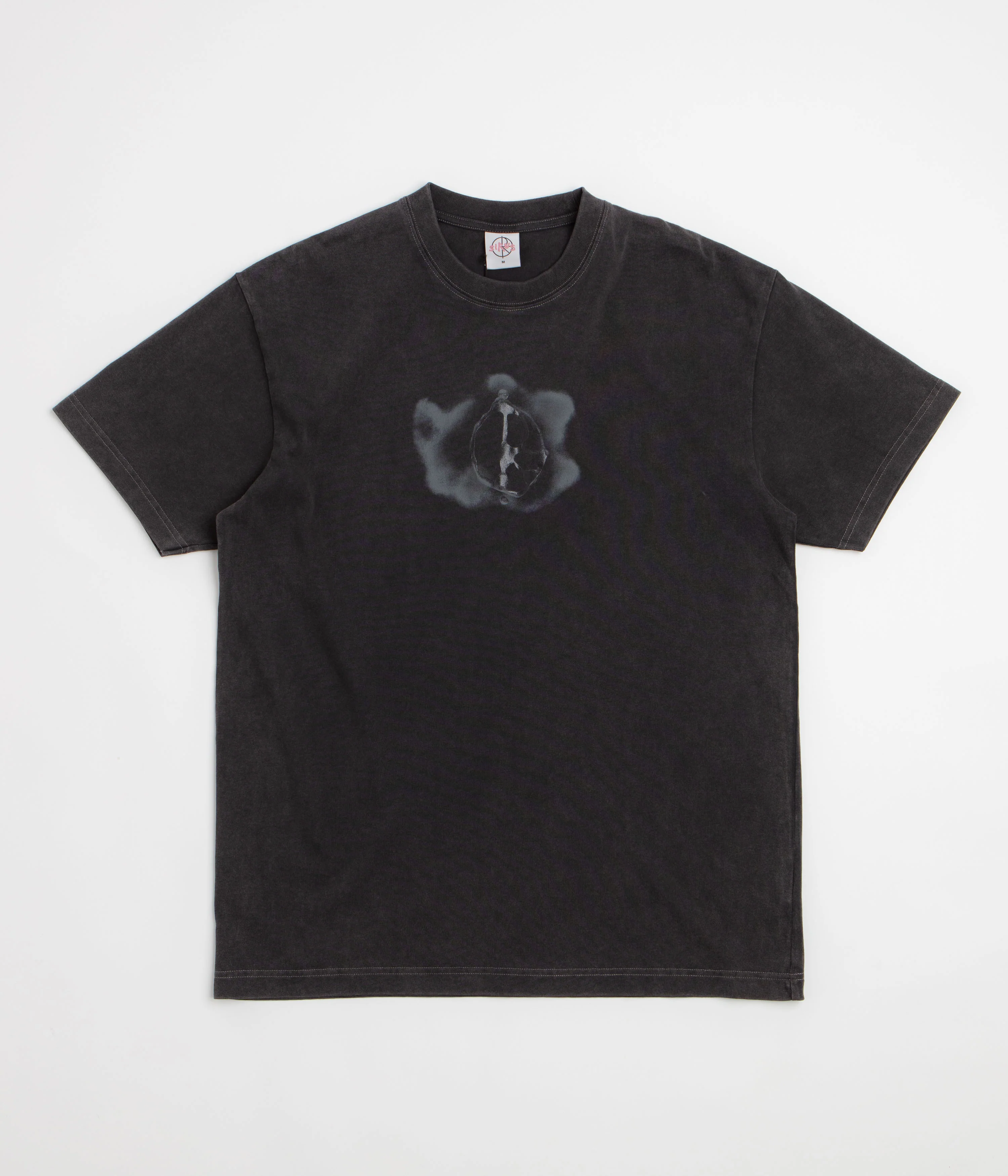 Polar Metal Logo T-Shirt - Silver Black