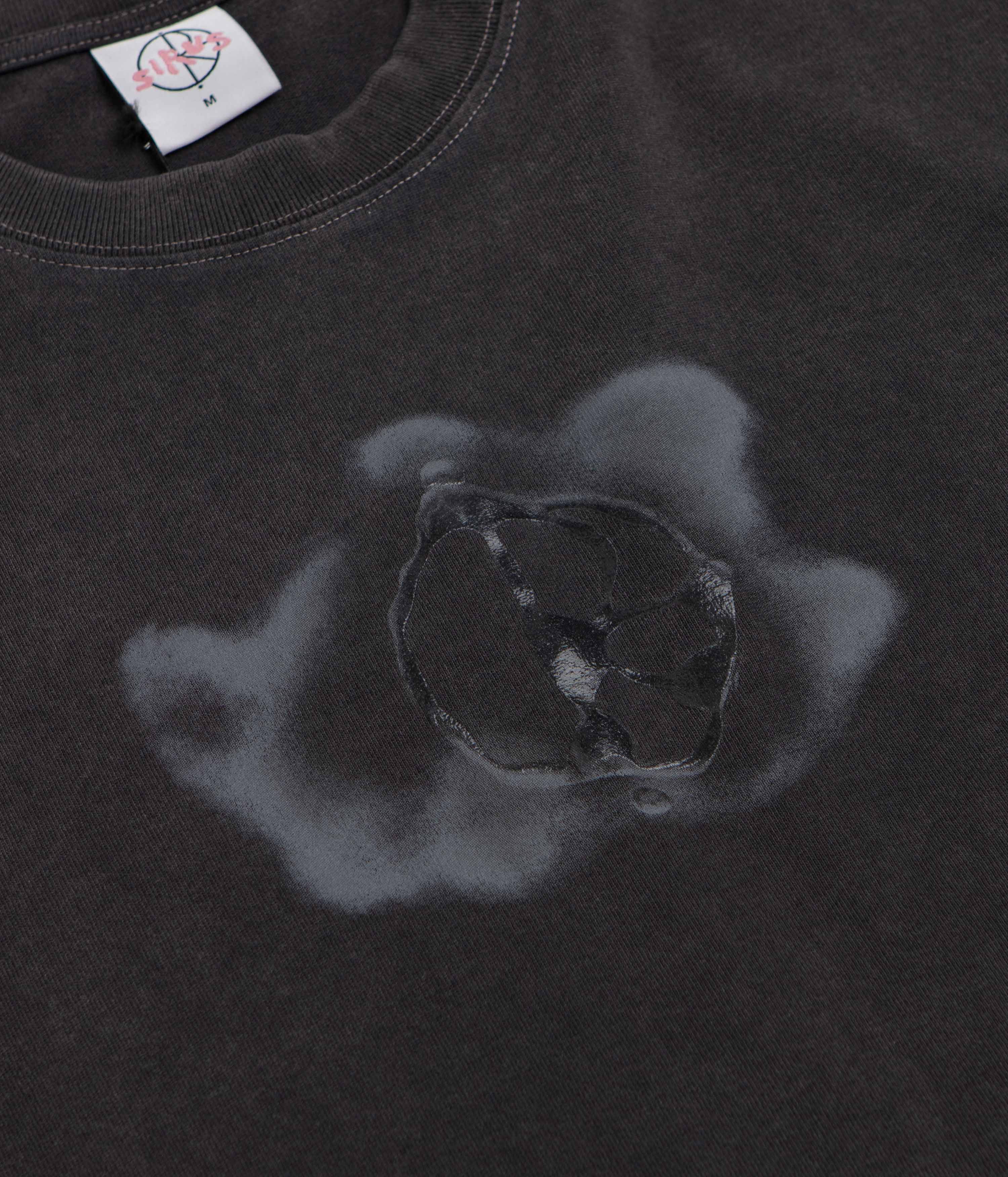 Polar Metal Logo T-Shirt - Silver Black - Image 3