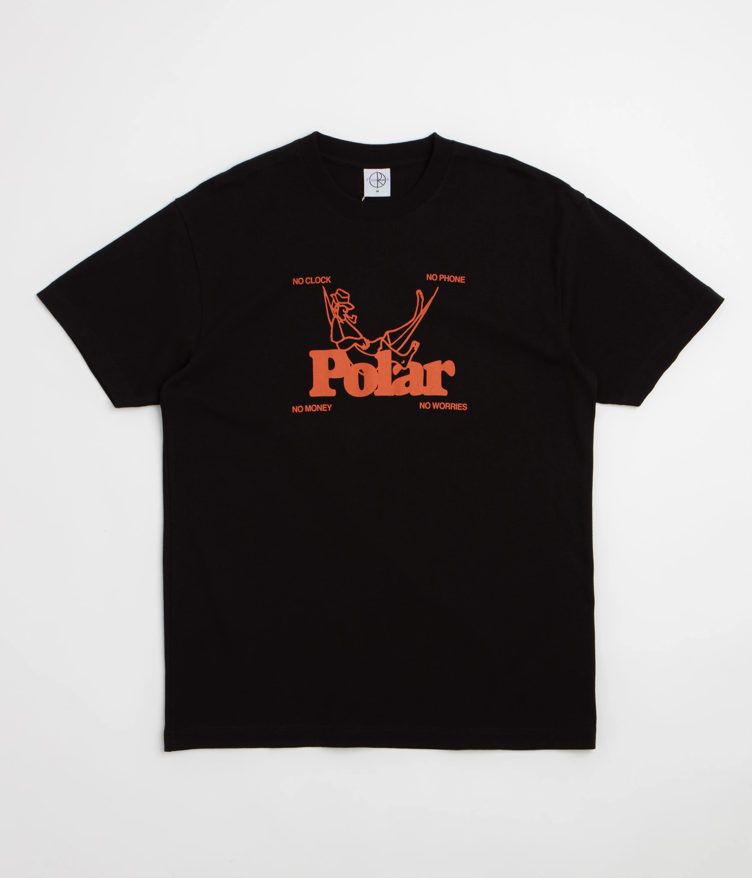 Polar No Worries T-Shirt - Black