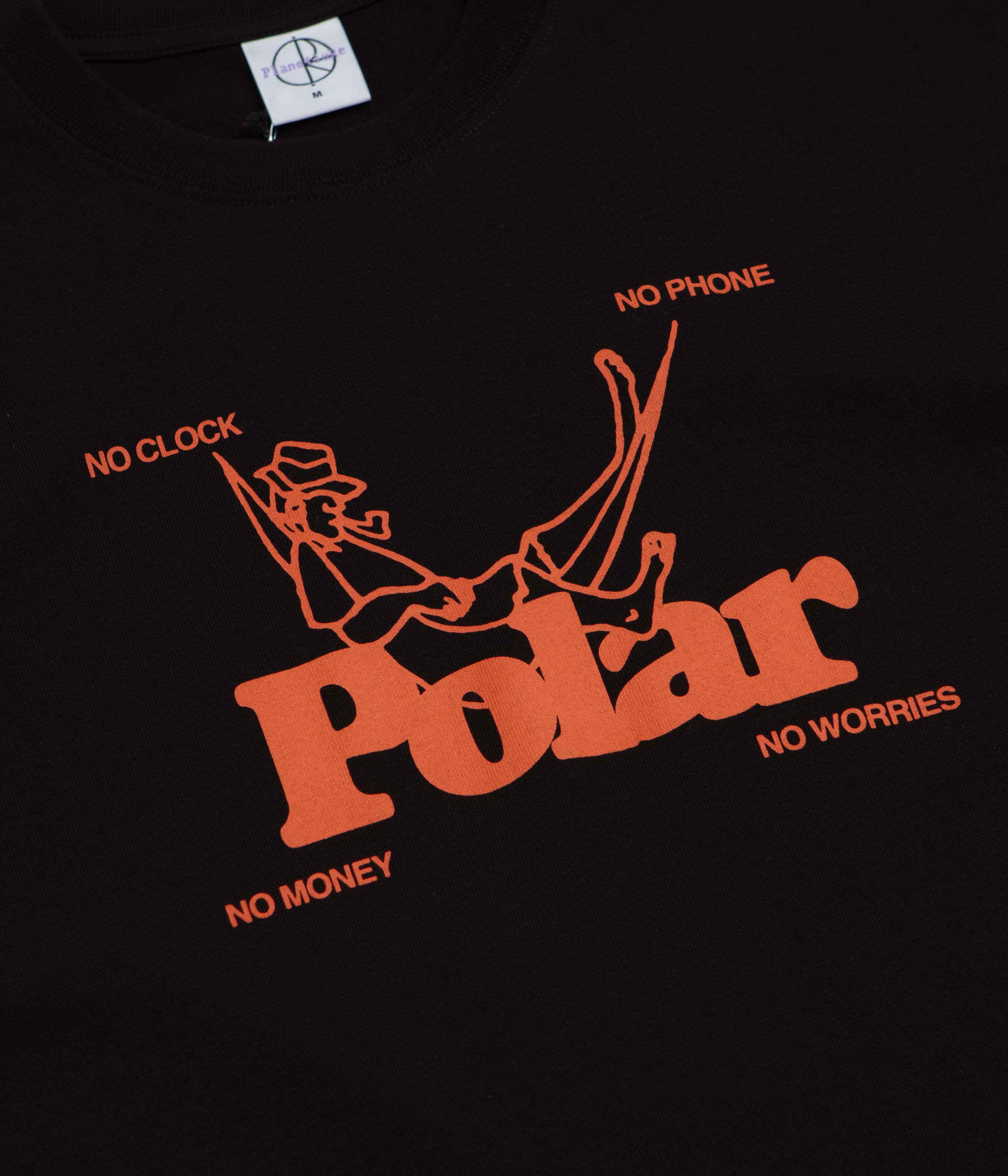 Polar No Worries T-Shirt - Black - Image 3