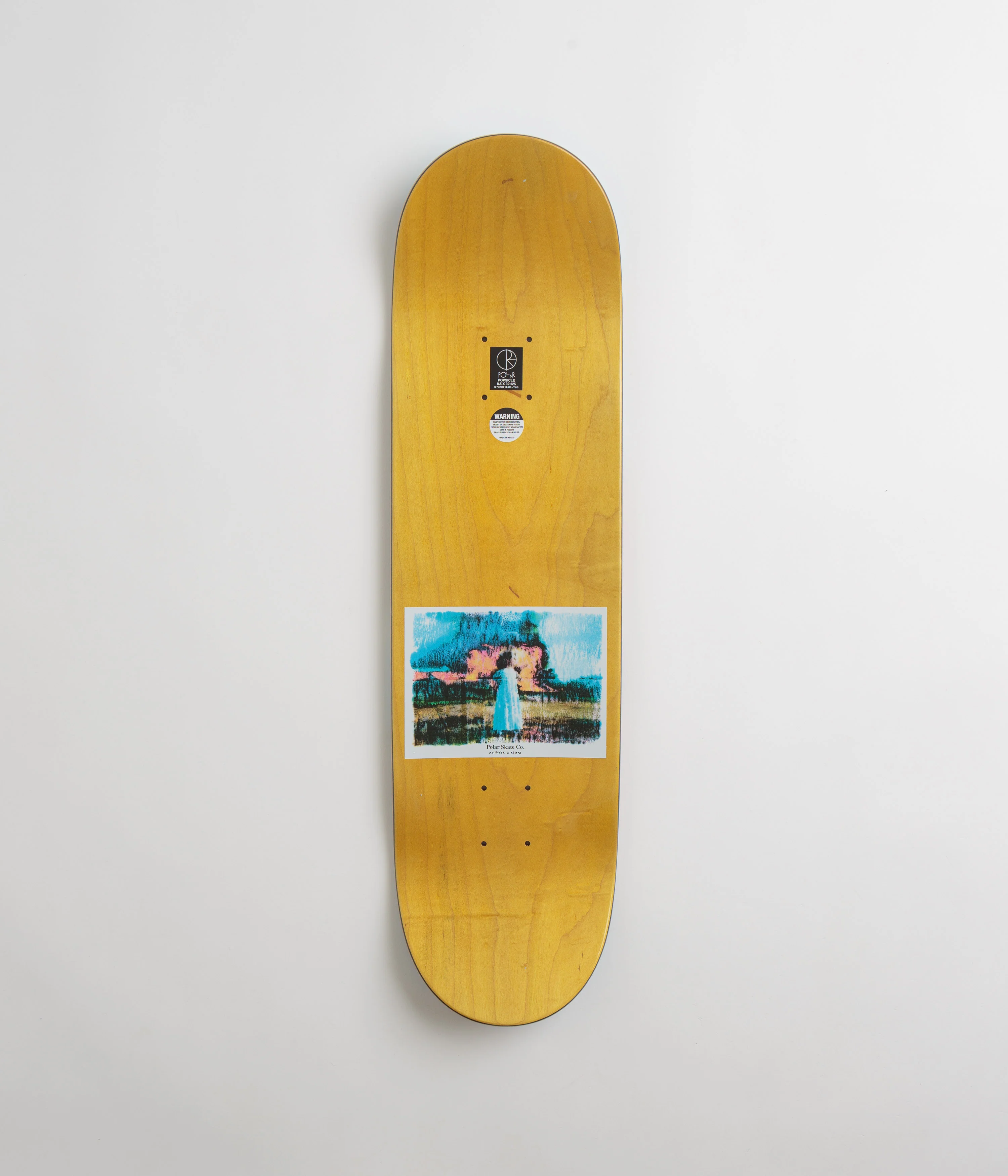 Polar Roman Gonzalez Burning World Deck - 8.5" - Image 2