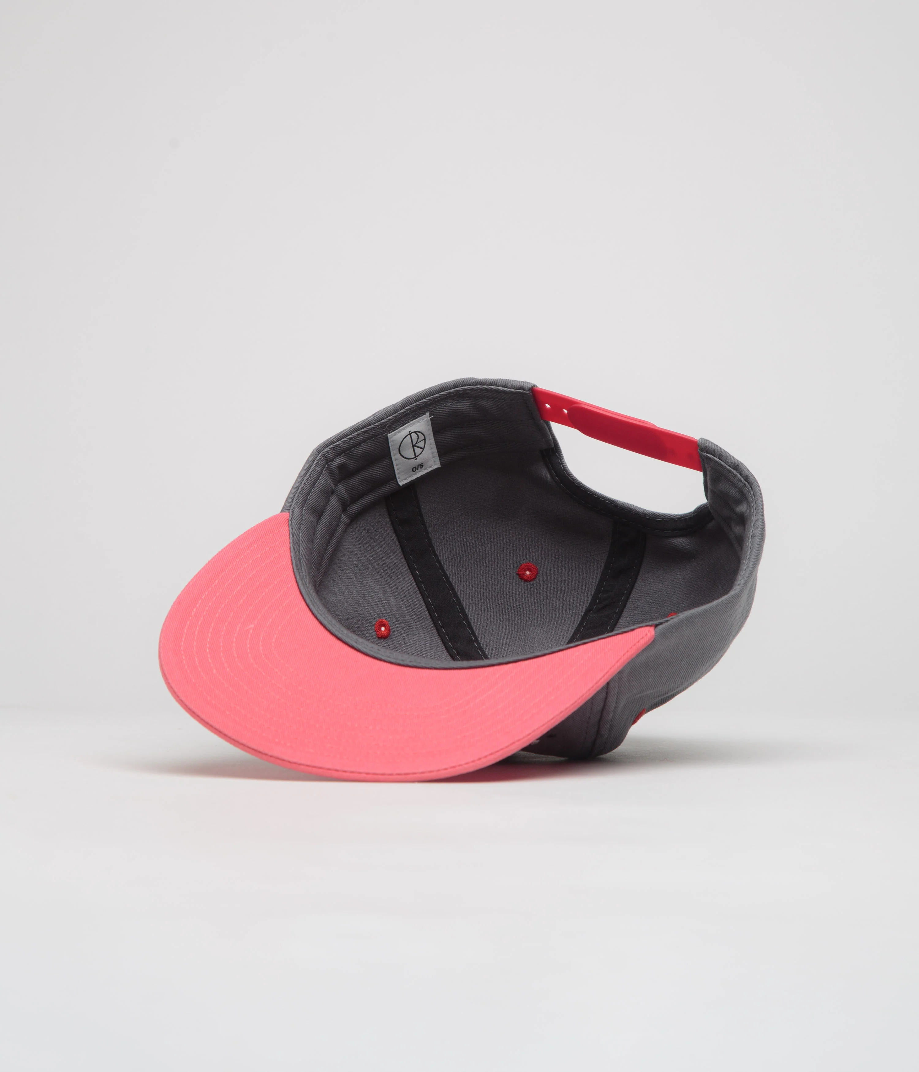 Polar Speed Club Michael Cap - Grey / Red - Image 4