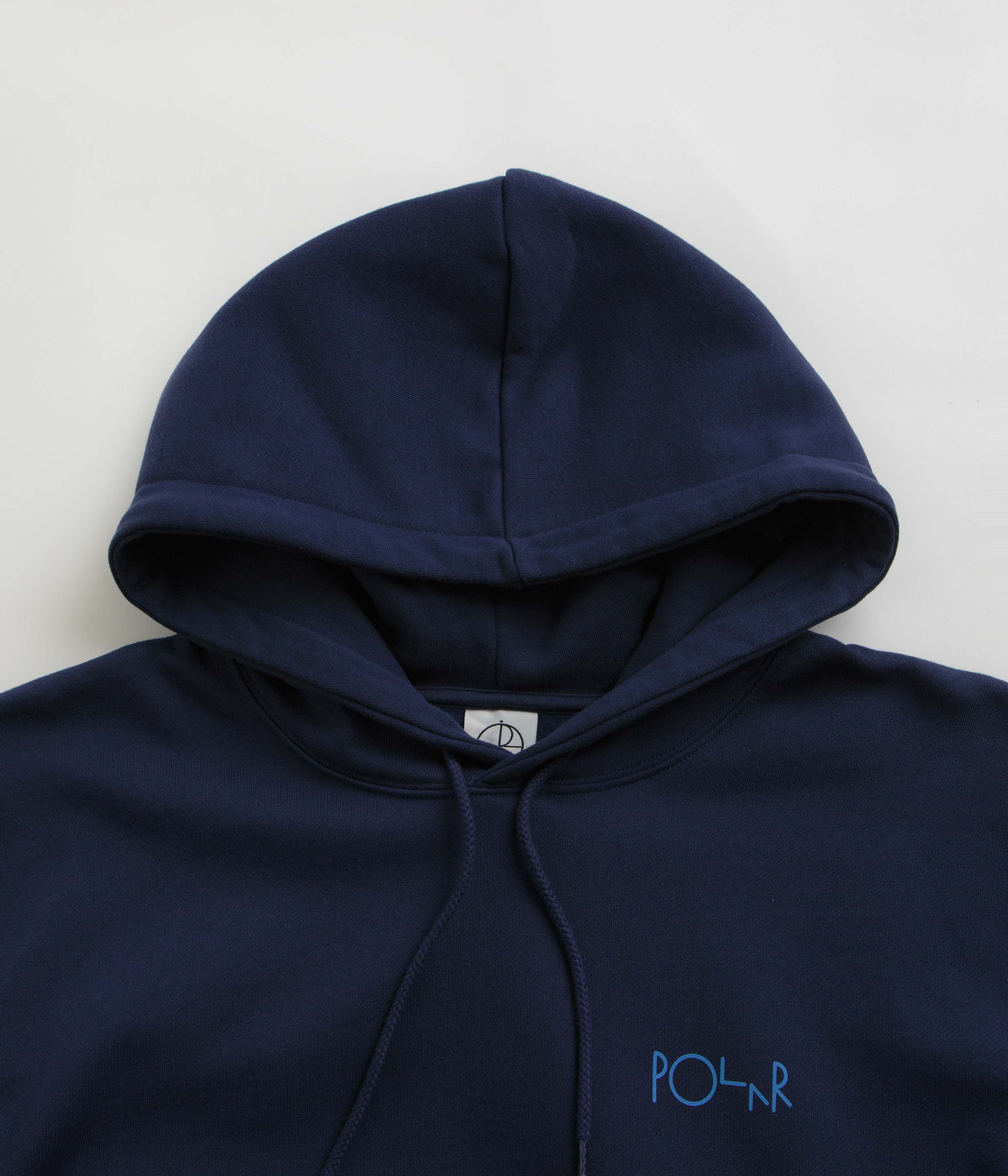 Polar Stroke Logo Dave Hoodie - Dark Blue - Image 3