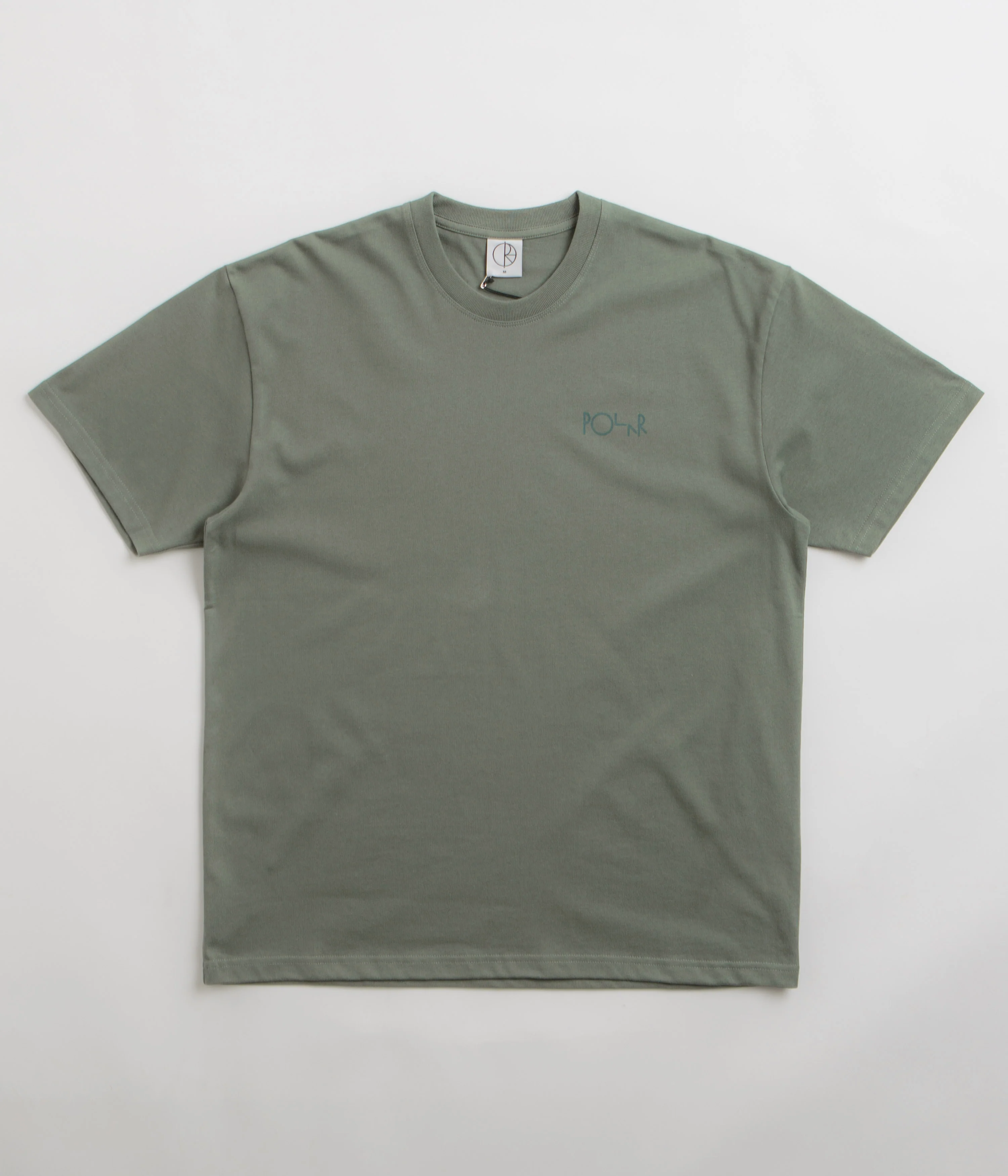 Polar Stroke Logo T-Shirt - Jade Green / Dark Green - Image 2