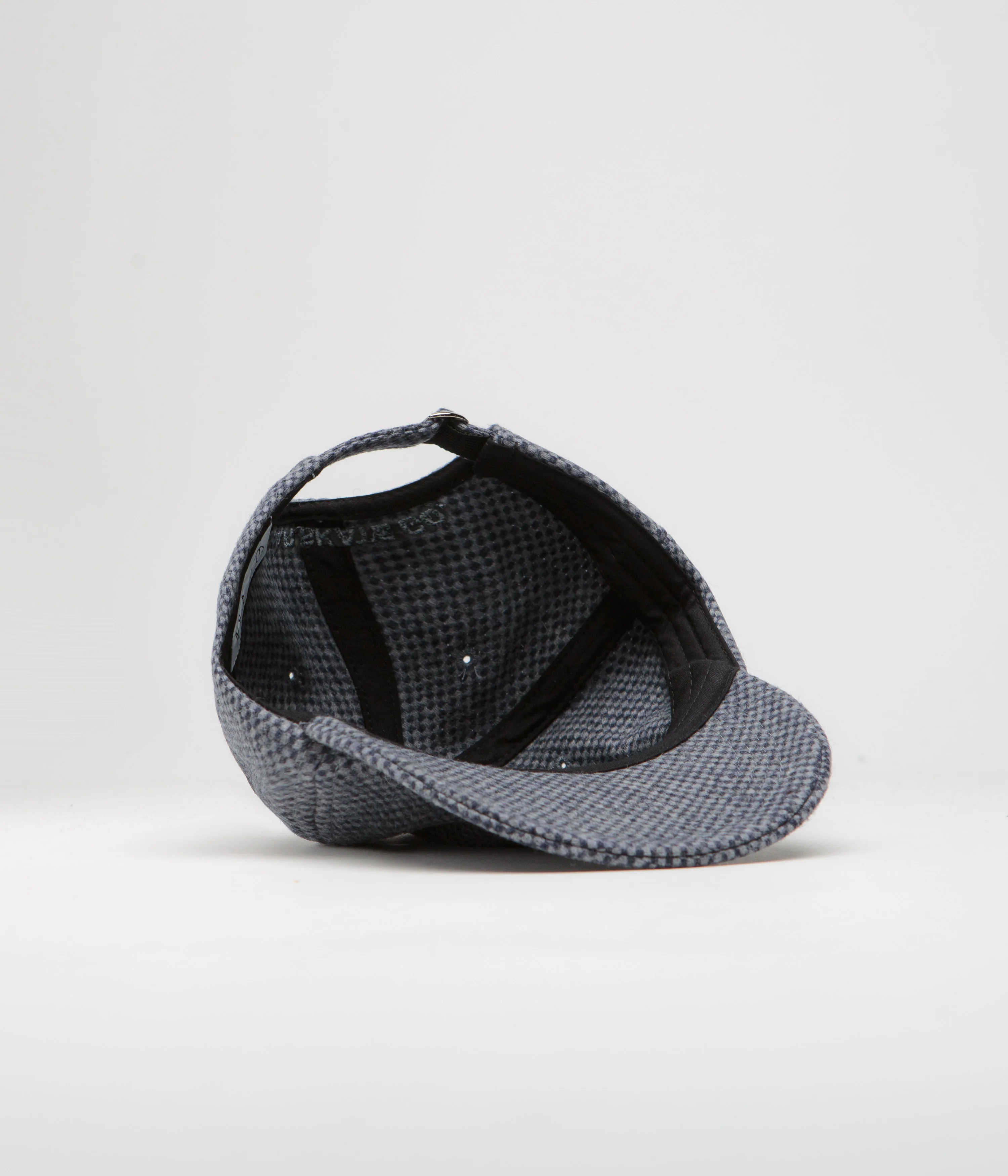 Polar Wool Tom Cap - Blue Check - Image 4