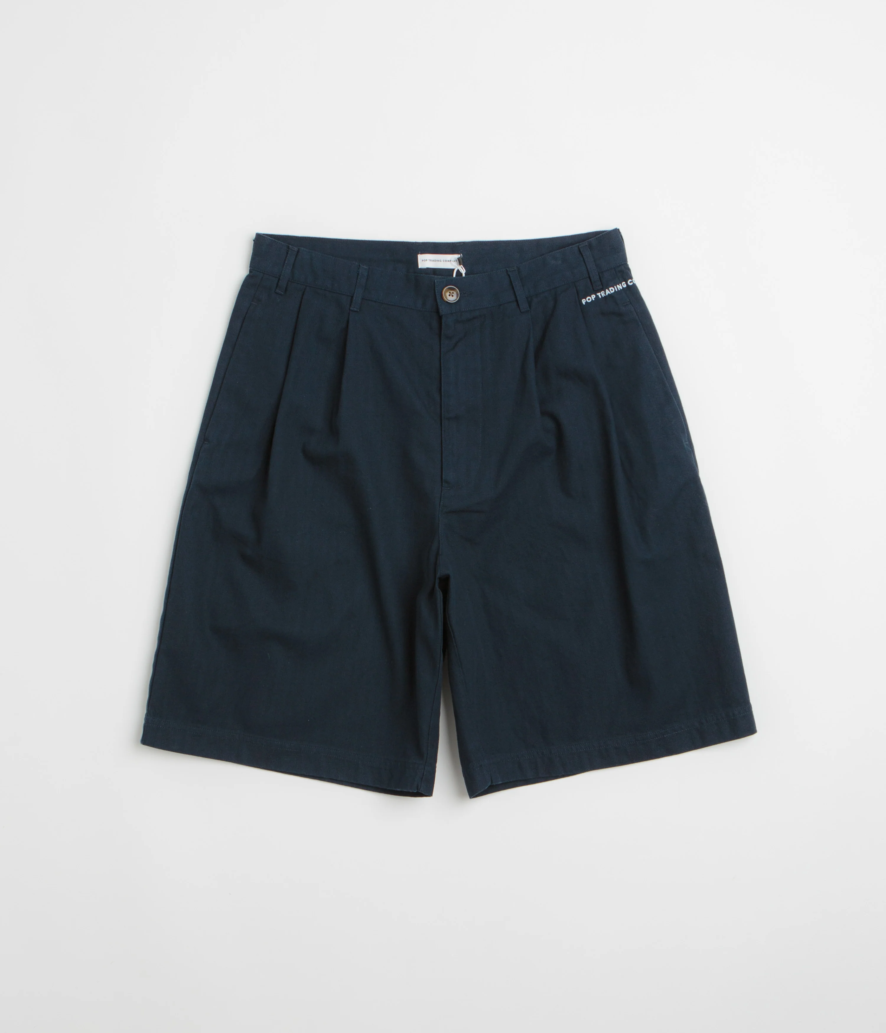 Pop Trading Company Boat Shorts - Navy