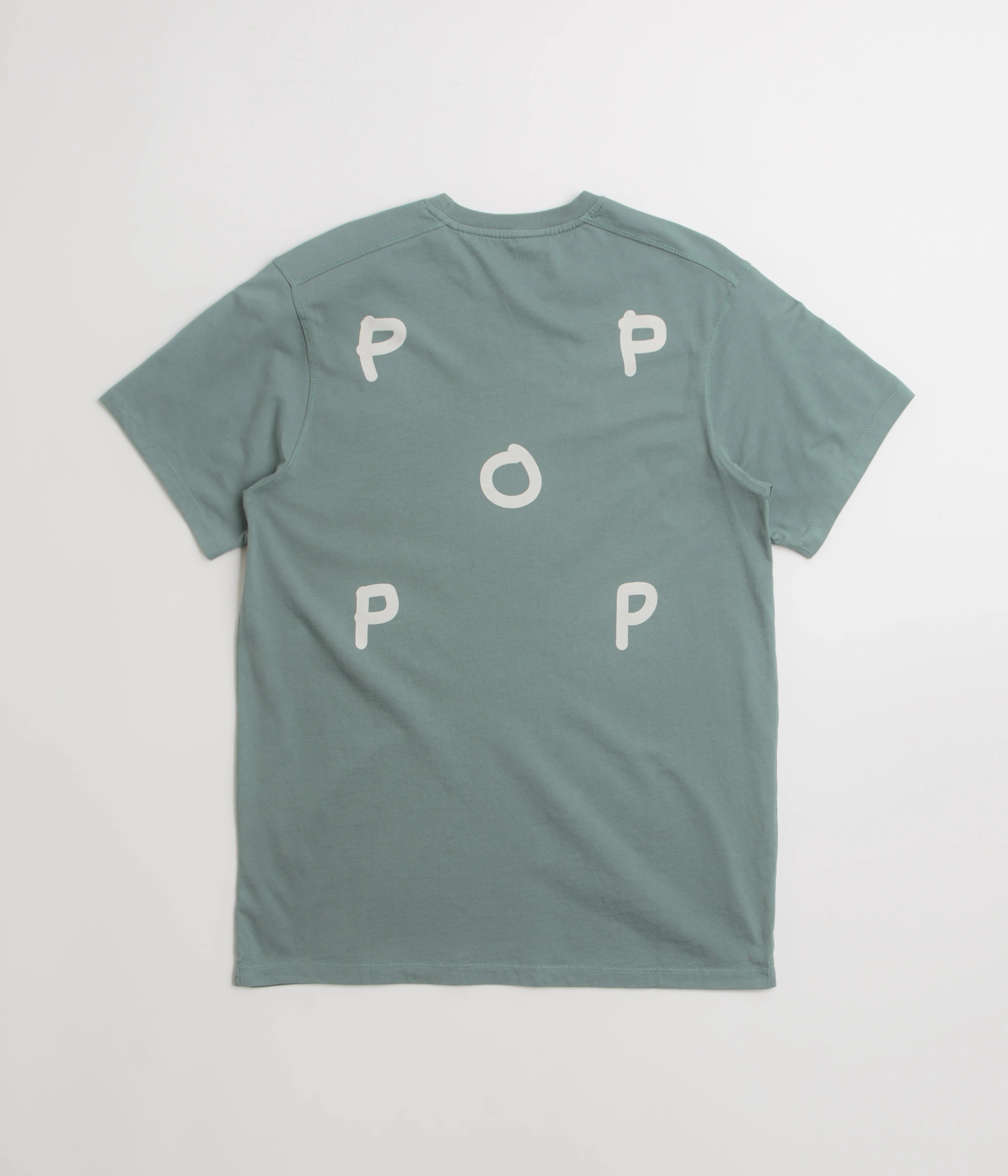 Pop Trading Company BYOBSS Logo T-Shirt - Stormy Sea