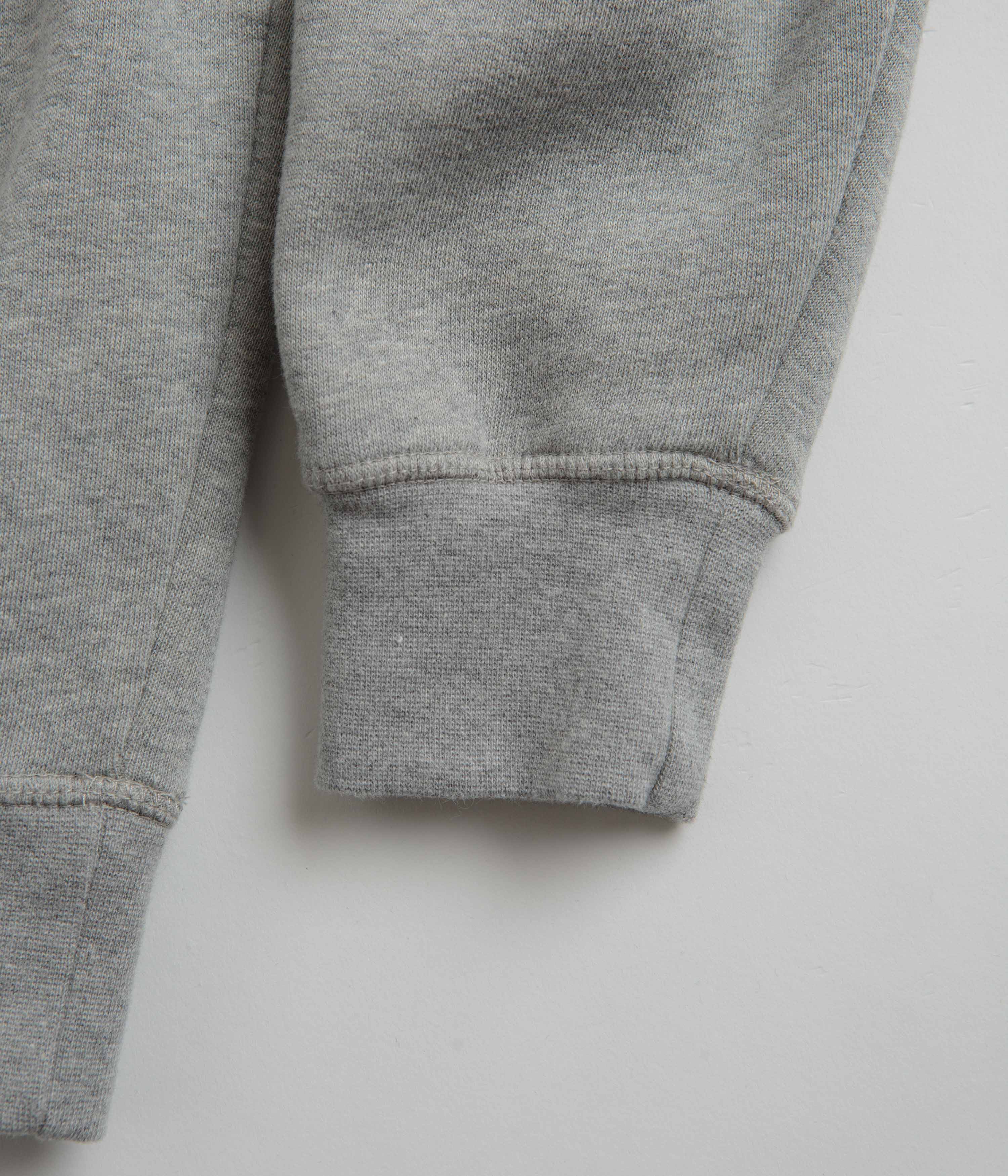 Pop Trading Company College P Hoodie - Grey Heather - Image 6