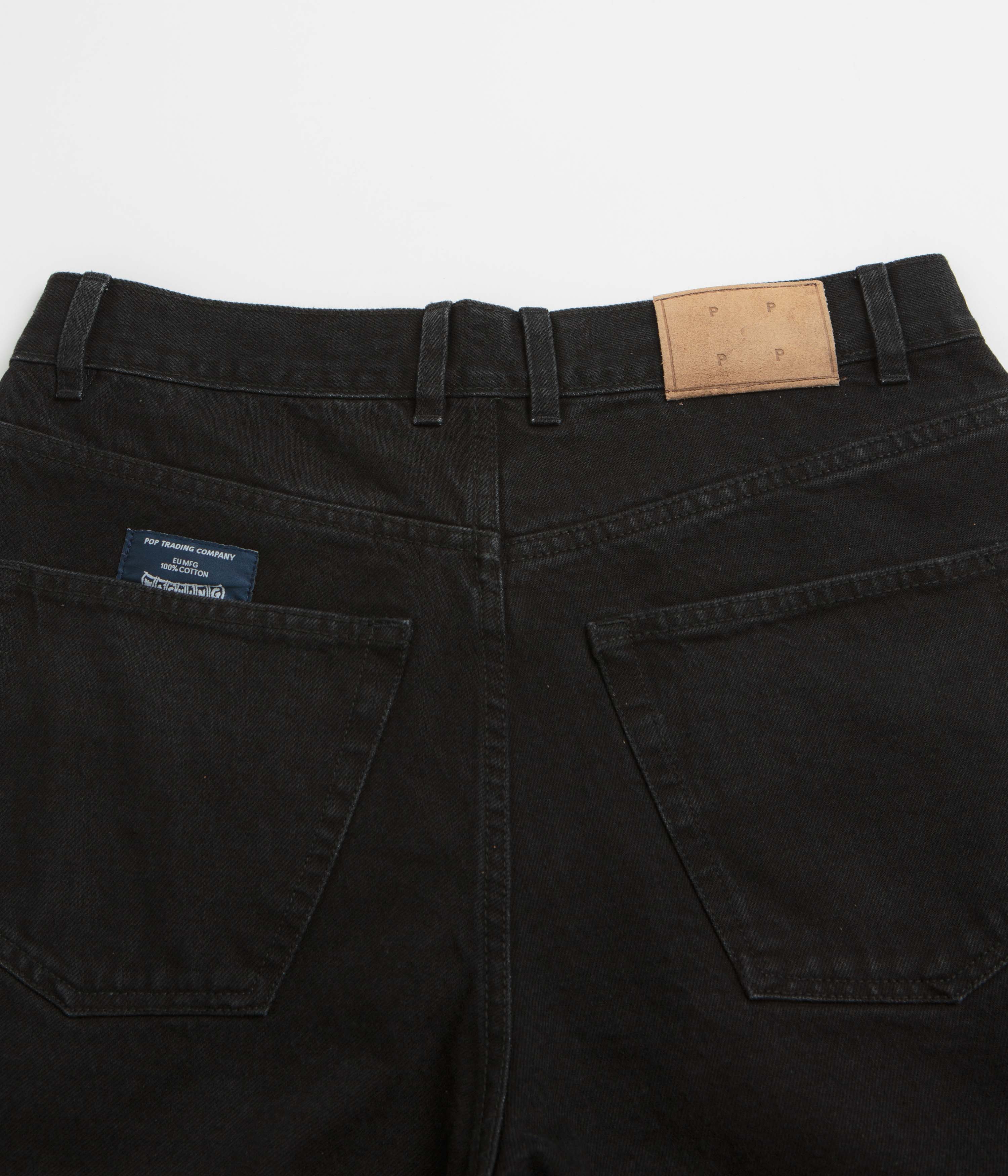 Pop Trading Company DRS Denim Pants - Black - Image 9
