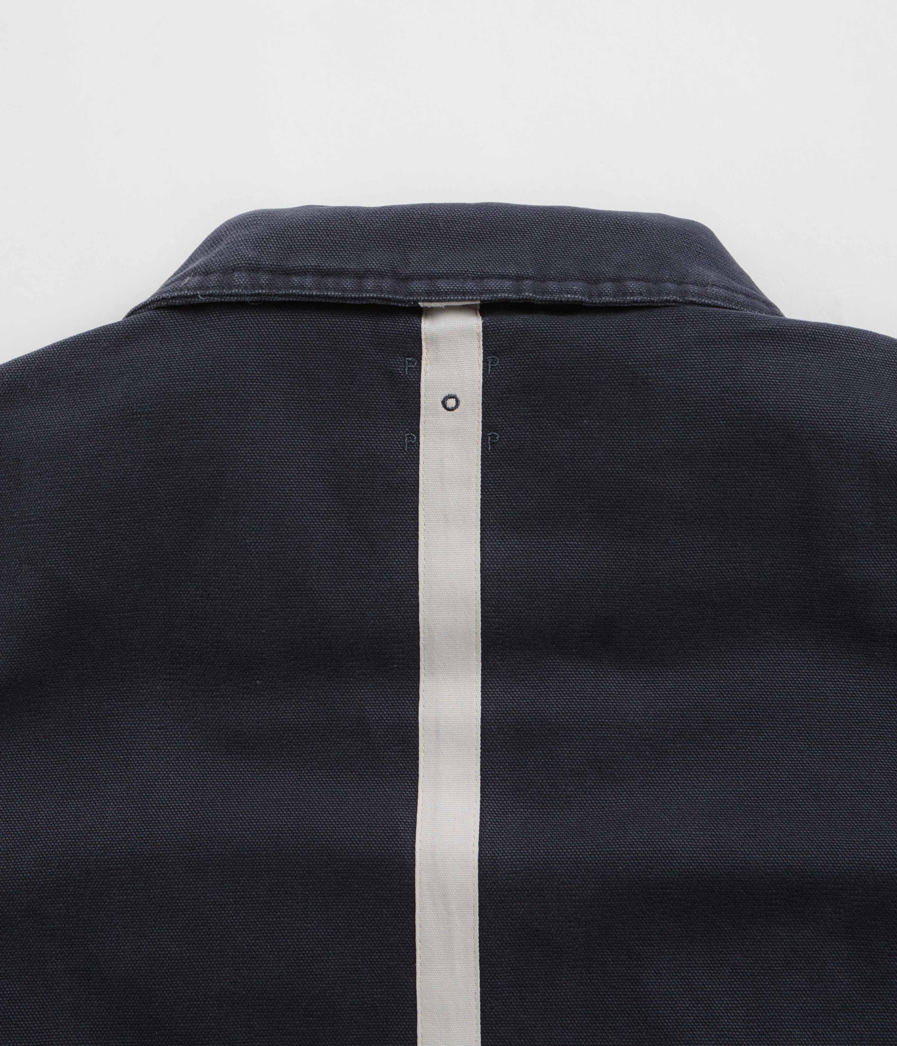 Pop Trading Company Flight Jacket - Navy - Image 4