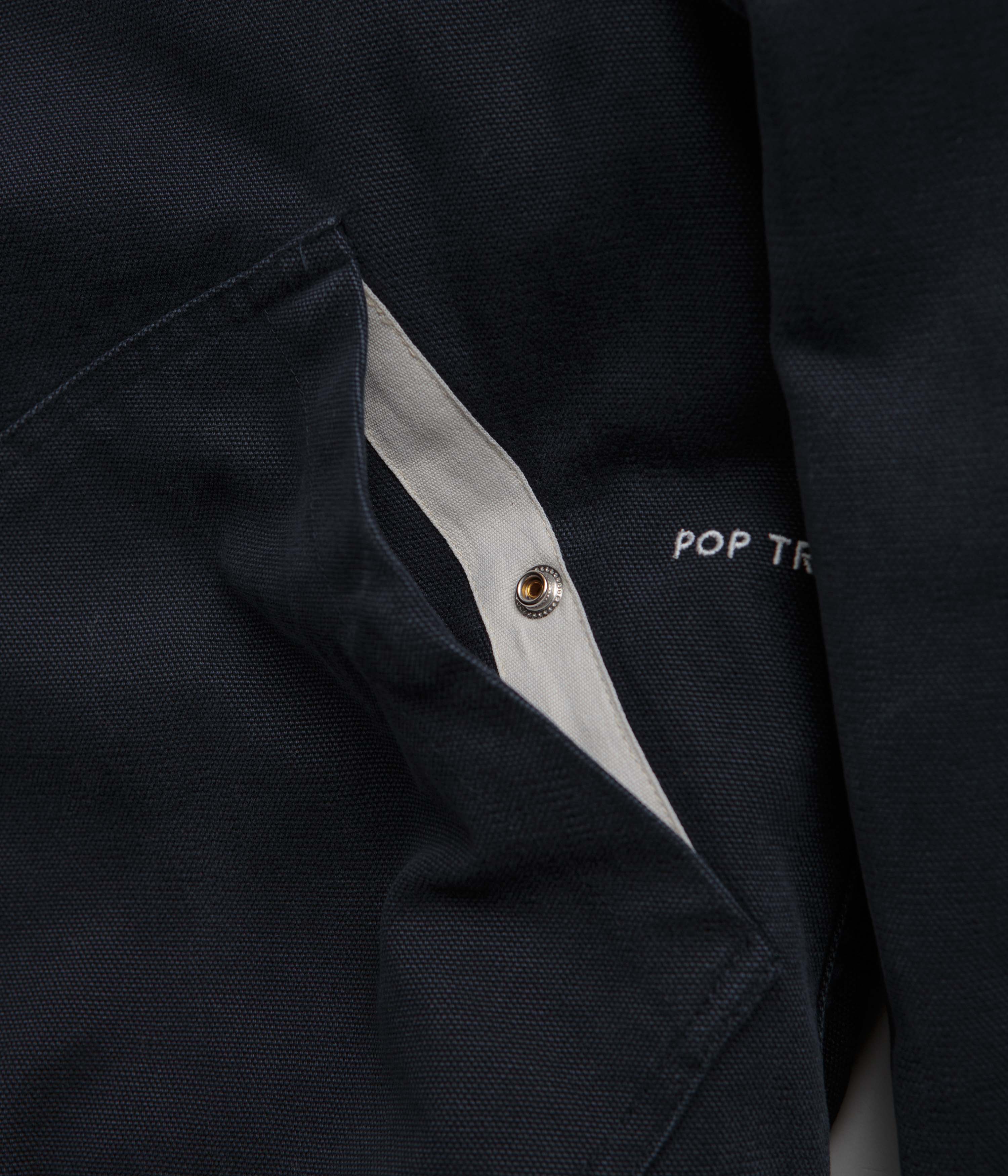 Pop Trading Company Flight Jacket - Navy - Image 5