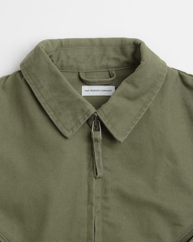 Pop Trading Company Full Zip Jacket - Four Leaf Clover - Image 4
