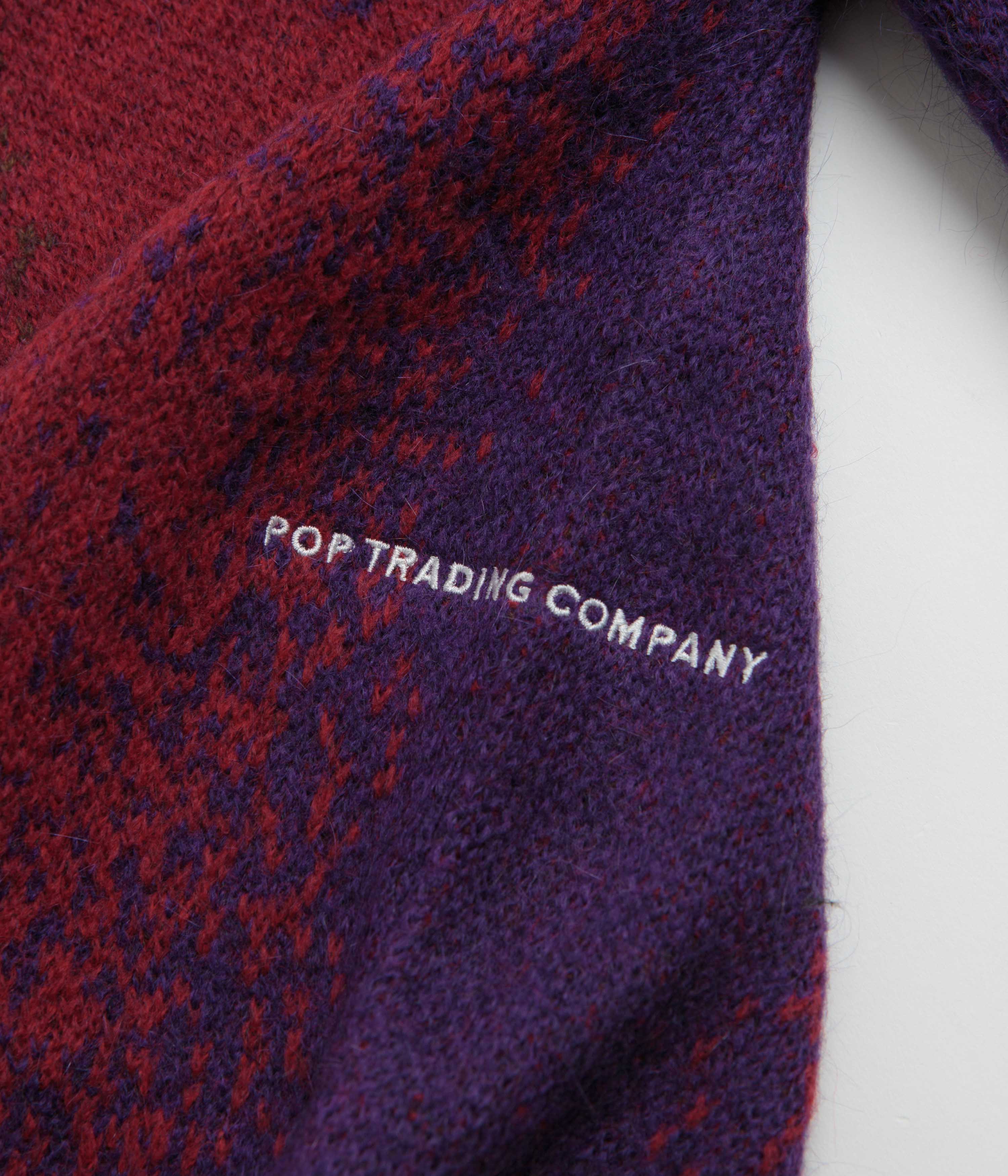 Pop Trading Company Knitted Cardigan - Multicolour - Image 4
