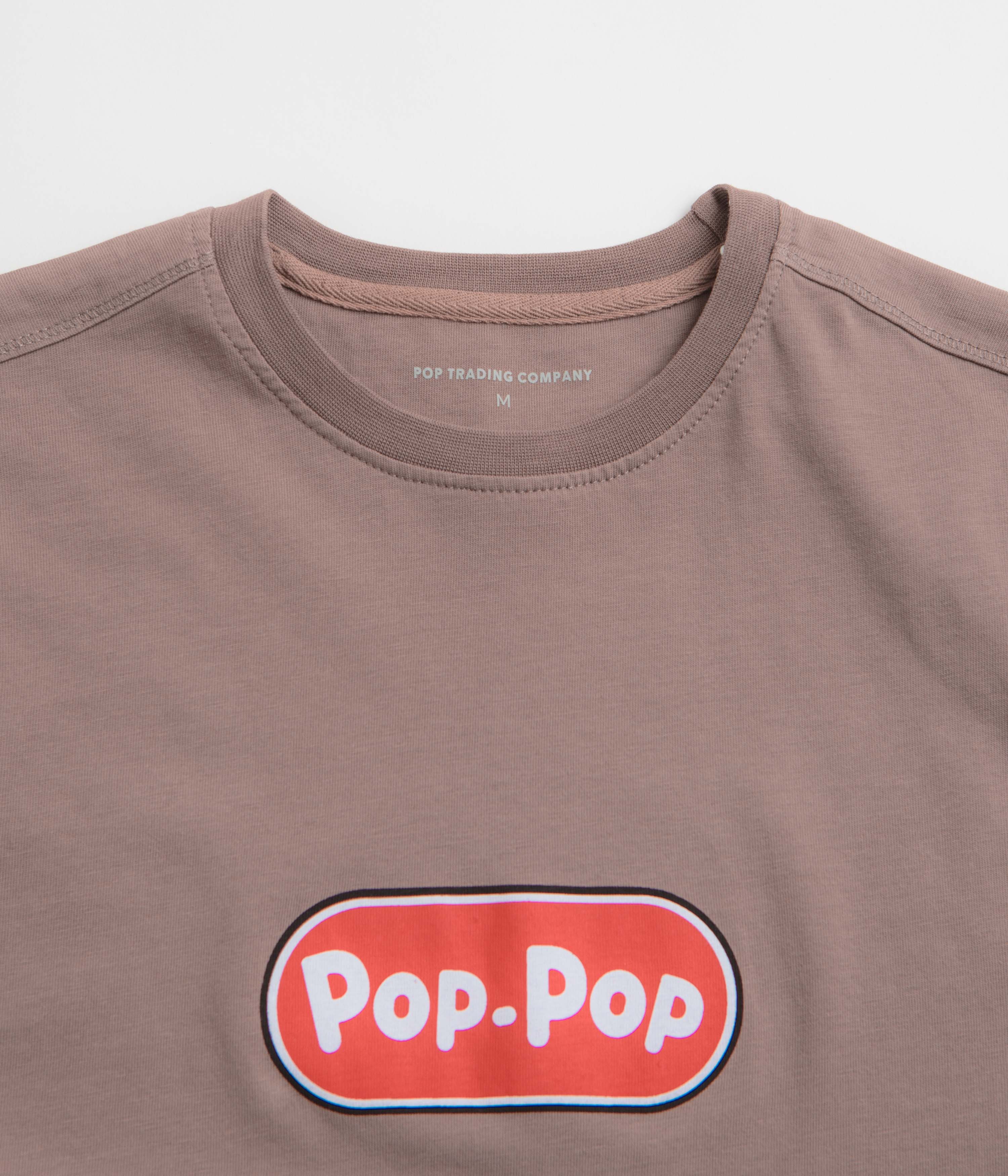 Pop Trading Company Poh Poh T-Shirt - Twilight Mauve - Image 3