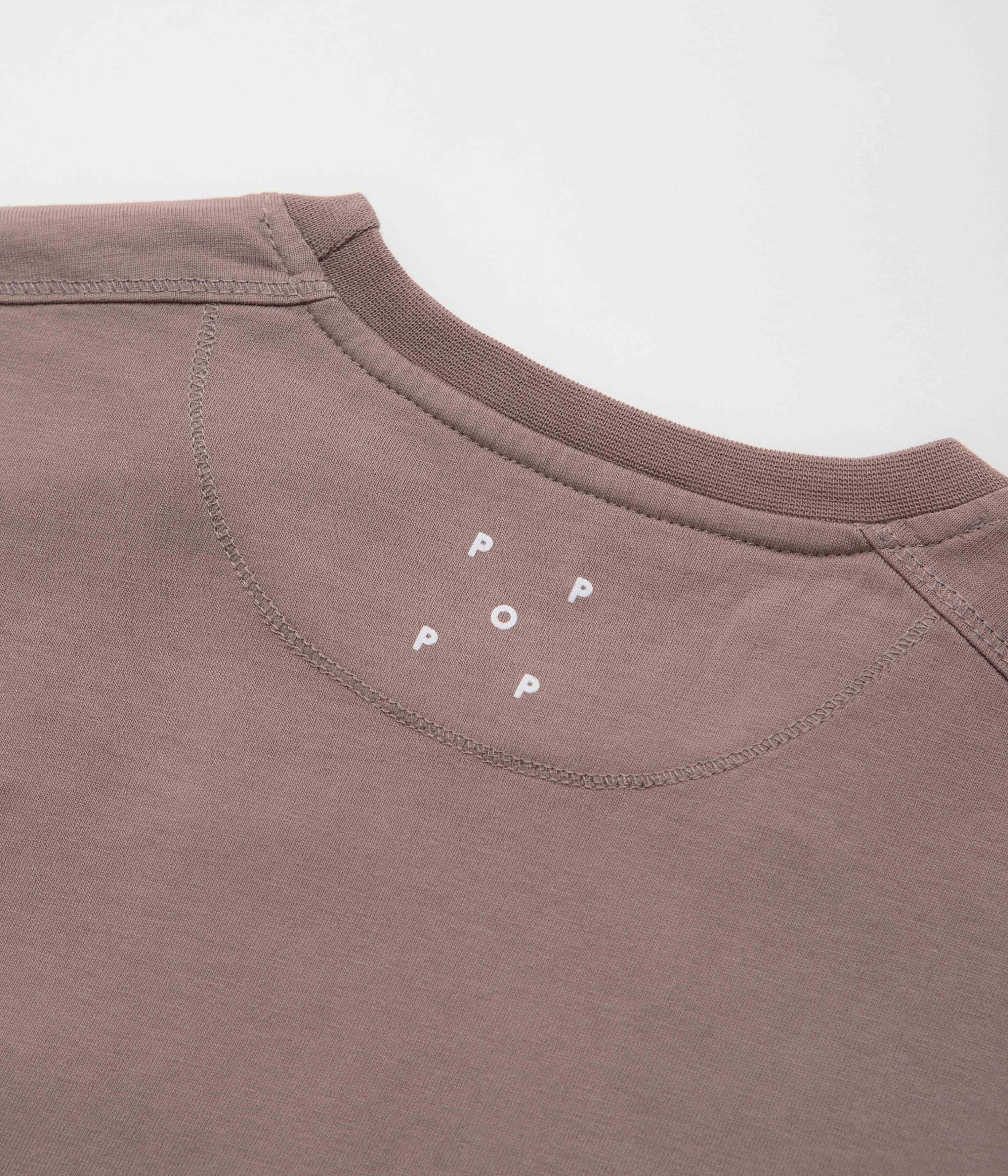 Pop Trading Company Poh Poh T-Shirt - Twilight Mauve - Image 4