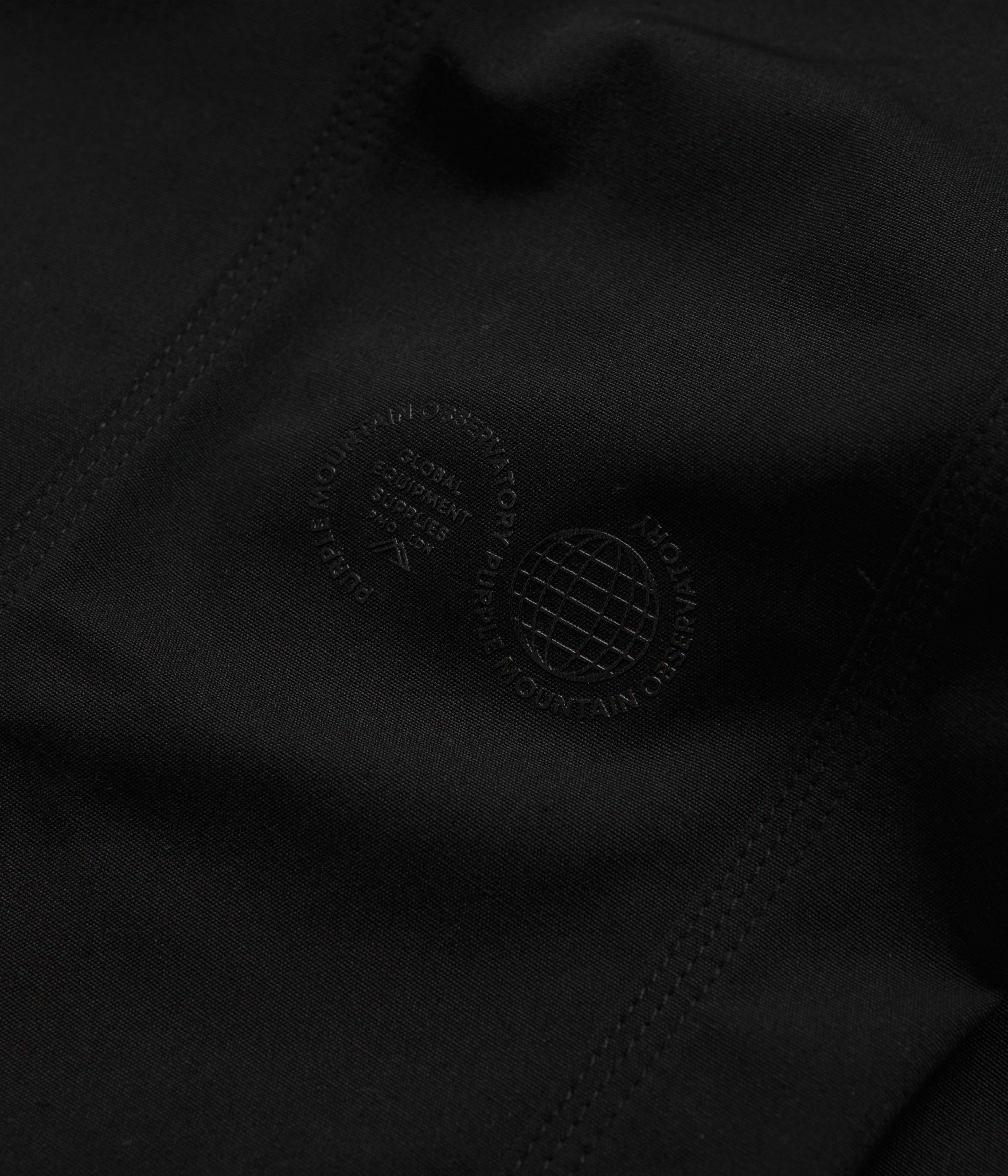 Purple Mountain Observatory Cotton Alpine Pants - Black - Image 7