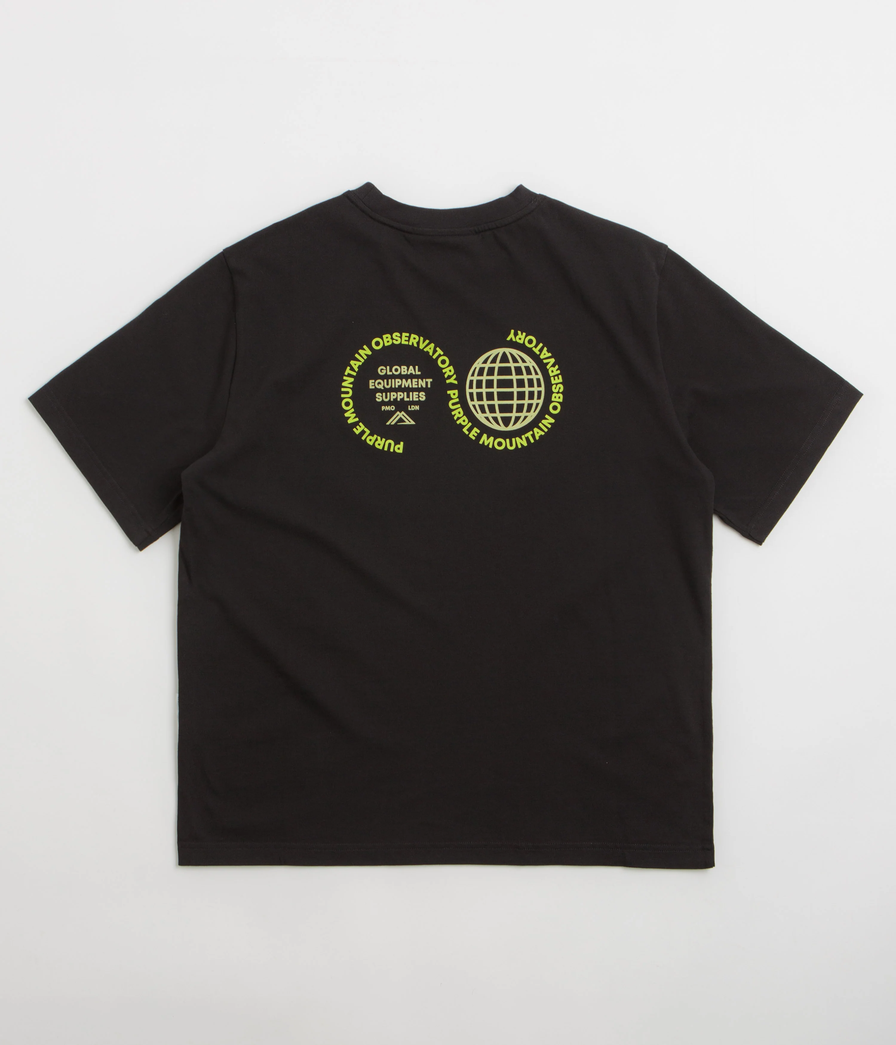 Purple Mountain Observatory Globe T-Shirt - Black - Image 3