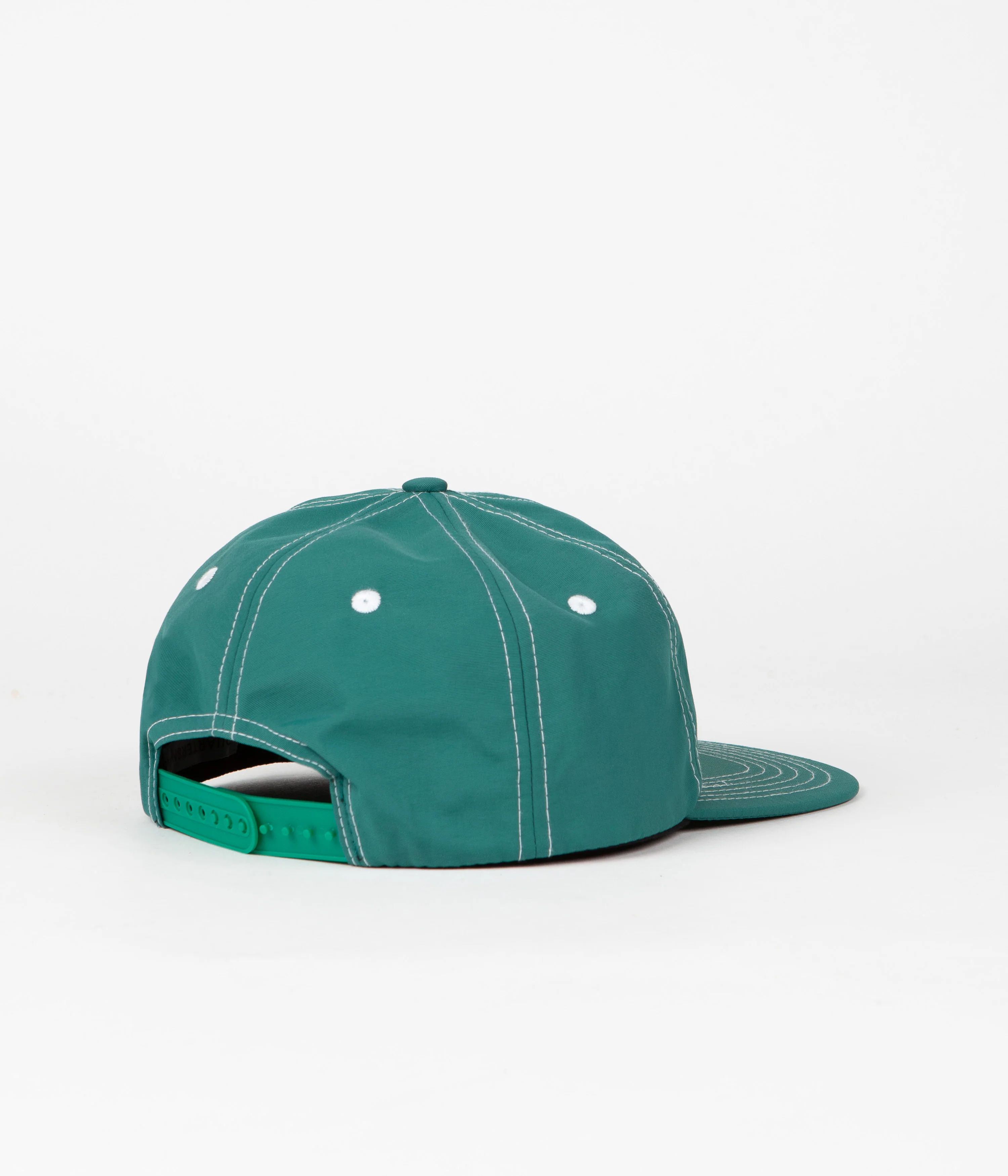 Quartersnacks Nylon Journalist Cap - Teal - Image 3