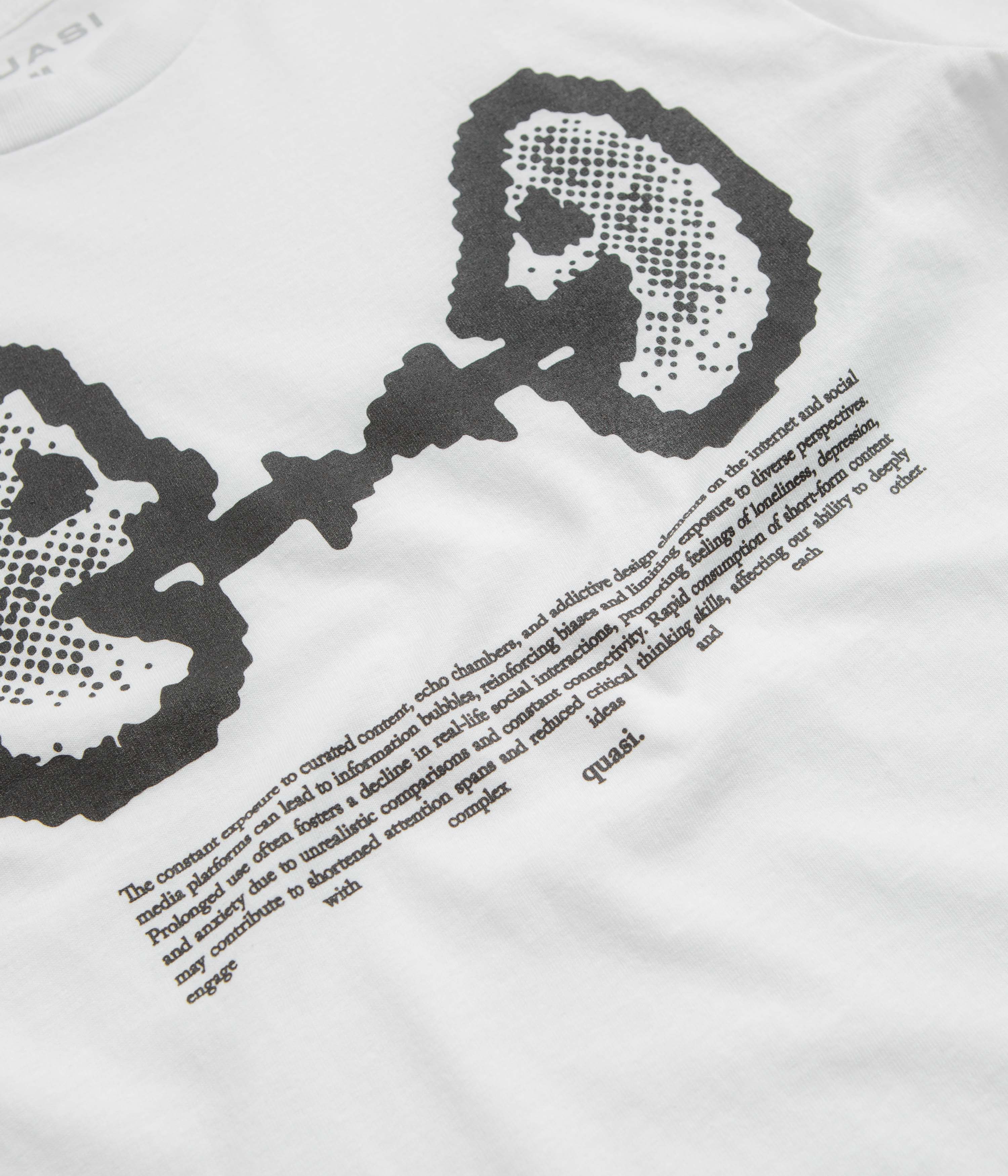 Quasi Advice T-Shirt - White - Image 2