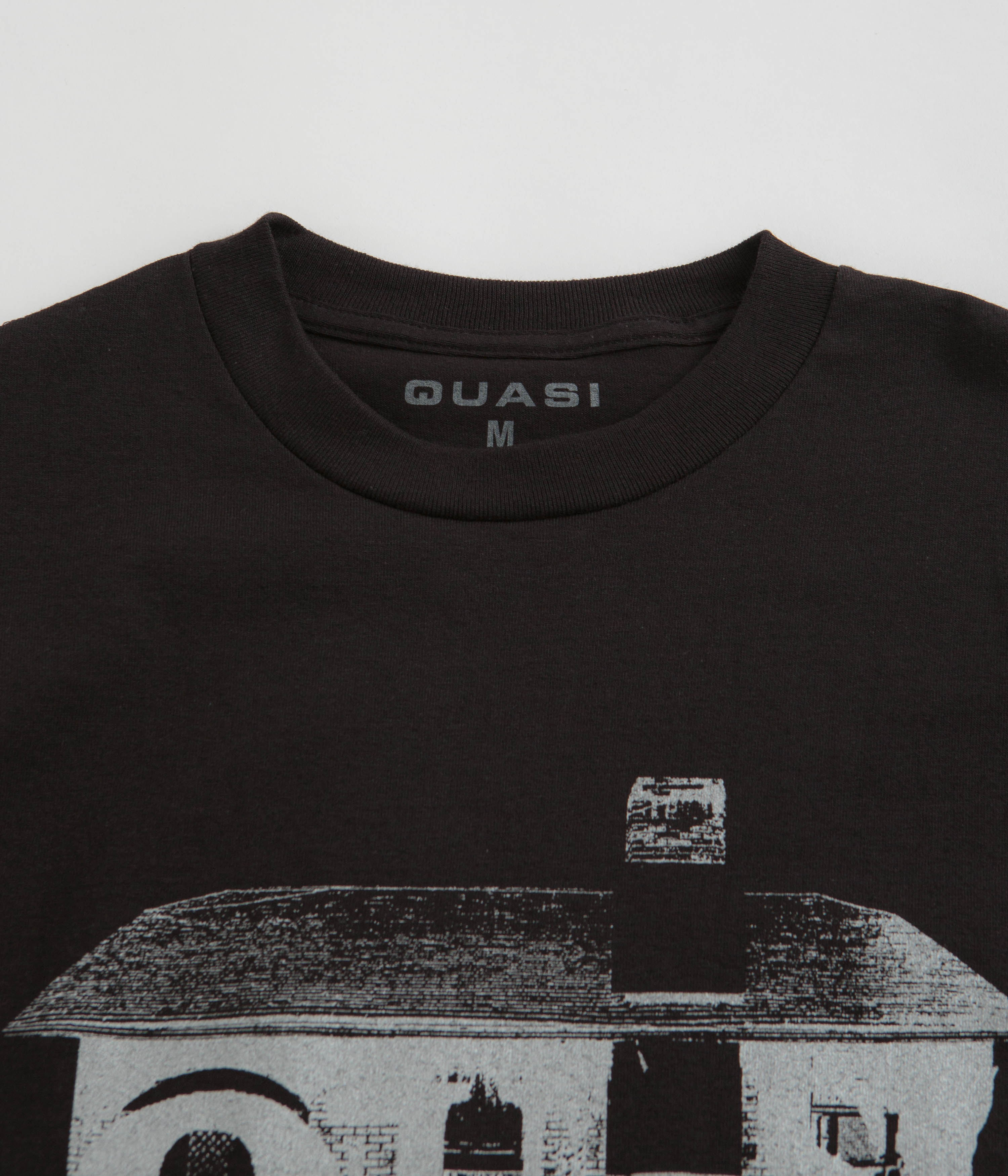 Quasi House T-Shirt - Black - Image 2