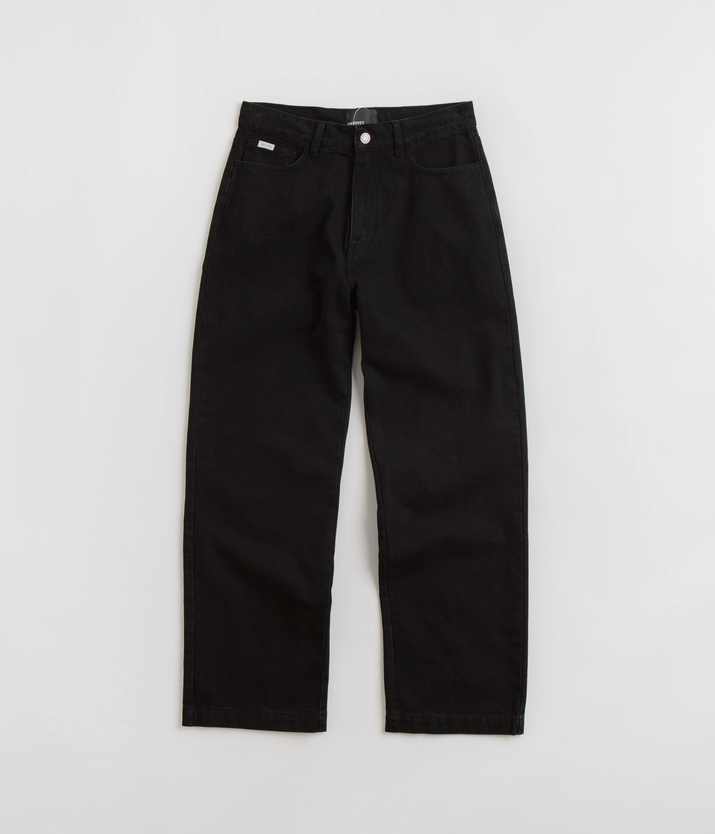 Rassvet Typo Classic Jeans - Black