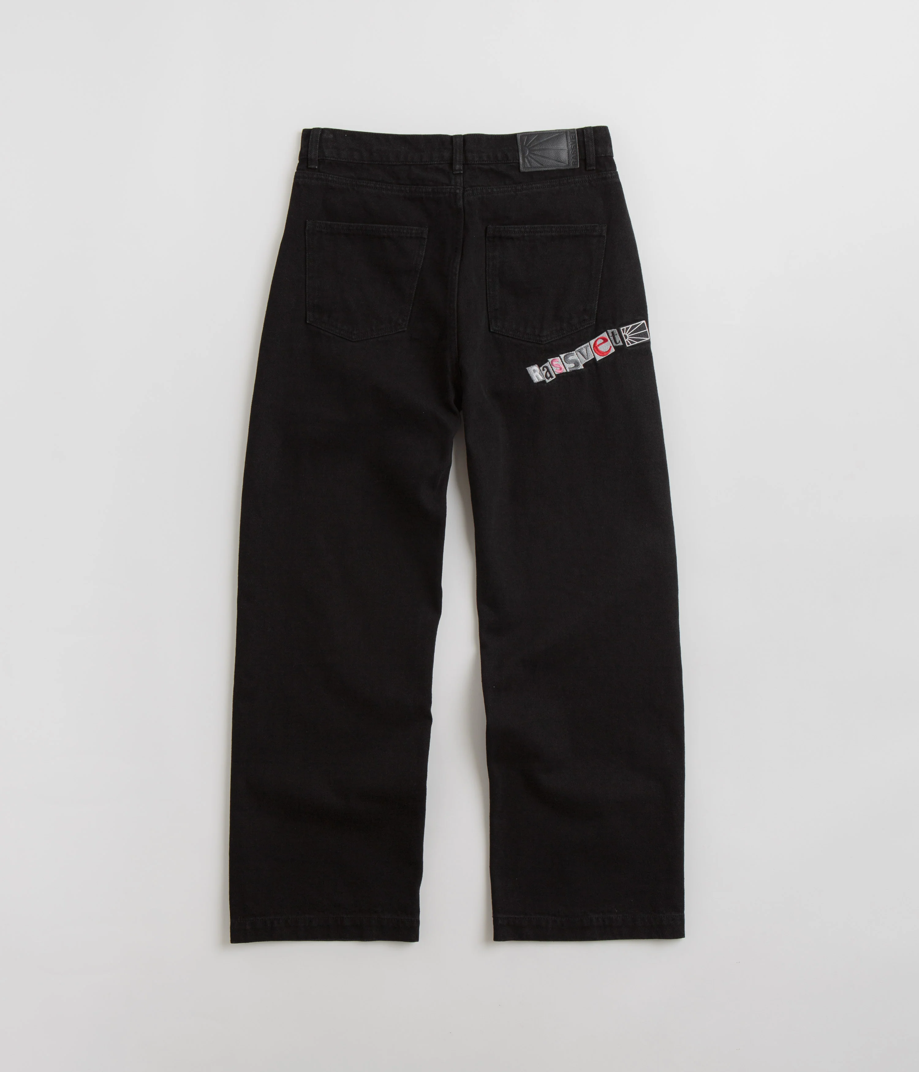 Rassvet Typo Classic Jeans - Black - Image 3