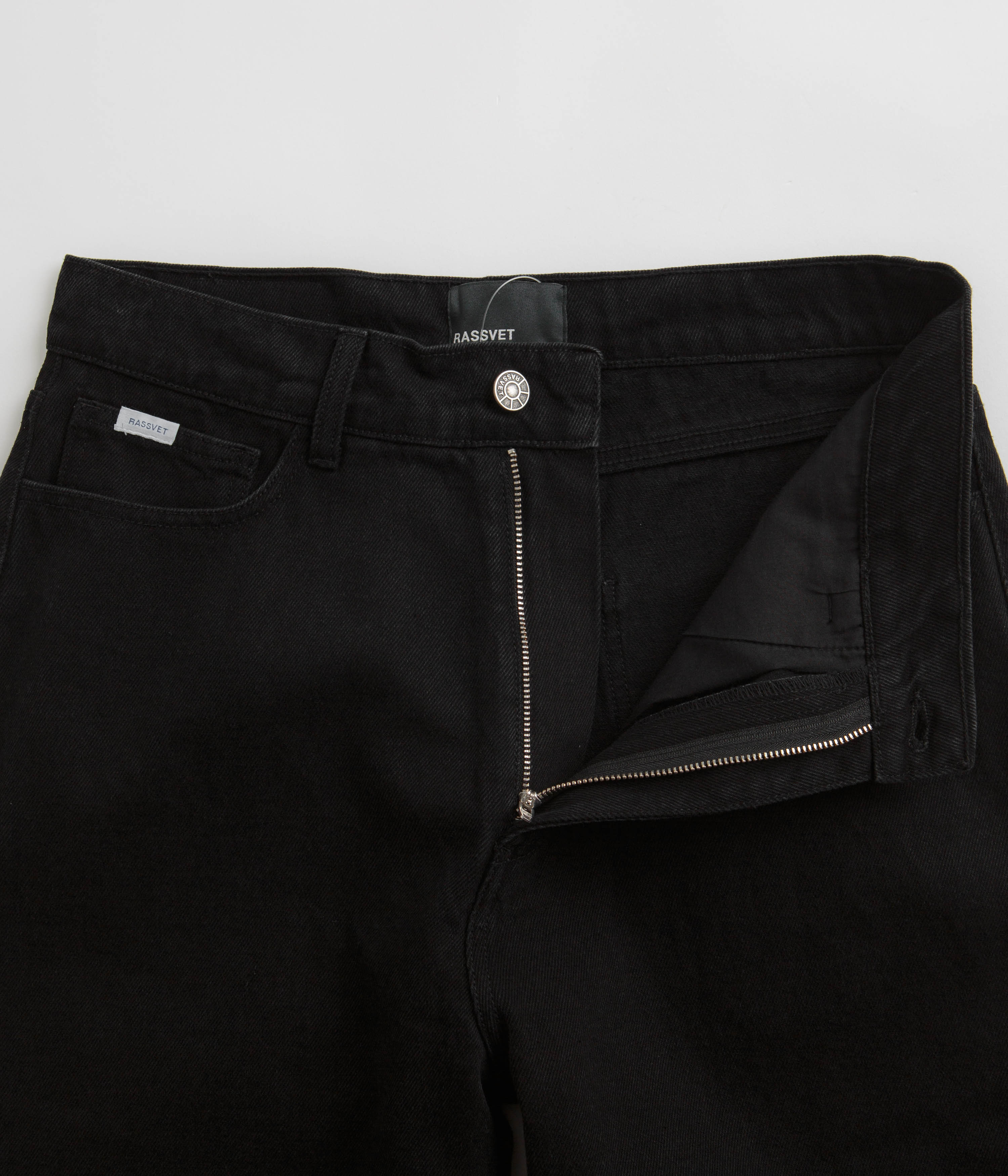 Rassvet Typo Classic Jeans - Black - Image 5